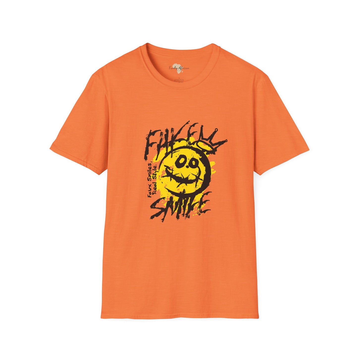 Fake smile unisex tee