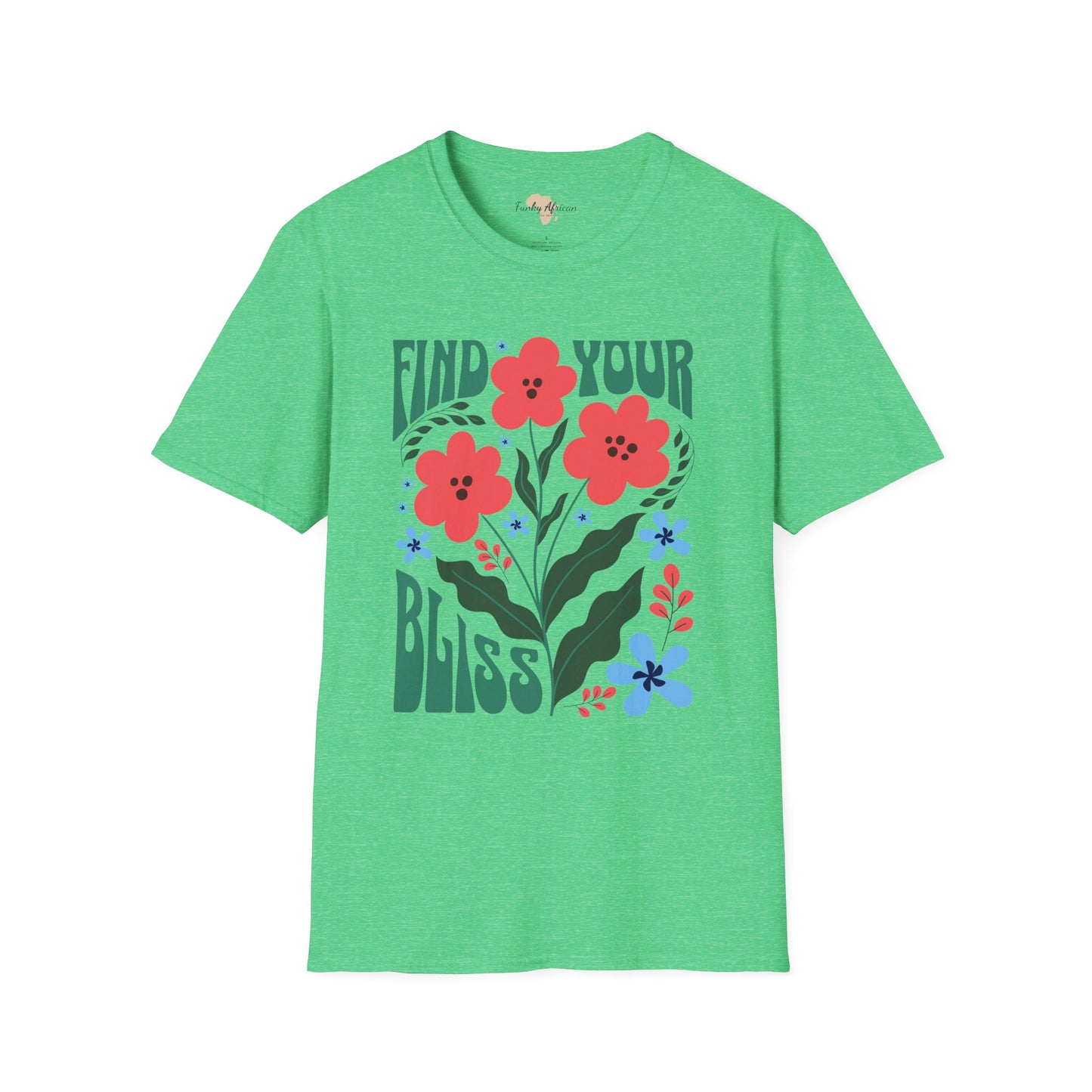 Find your bliss unisex softstyle tee