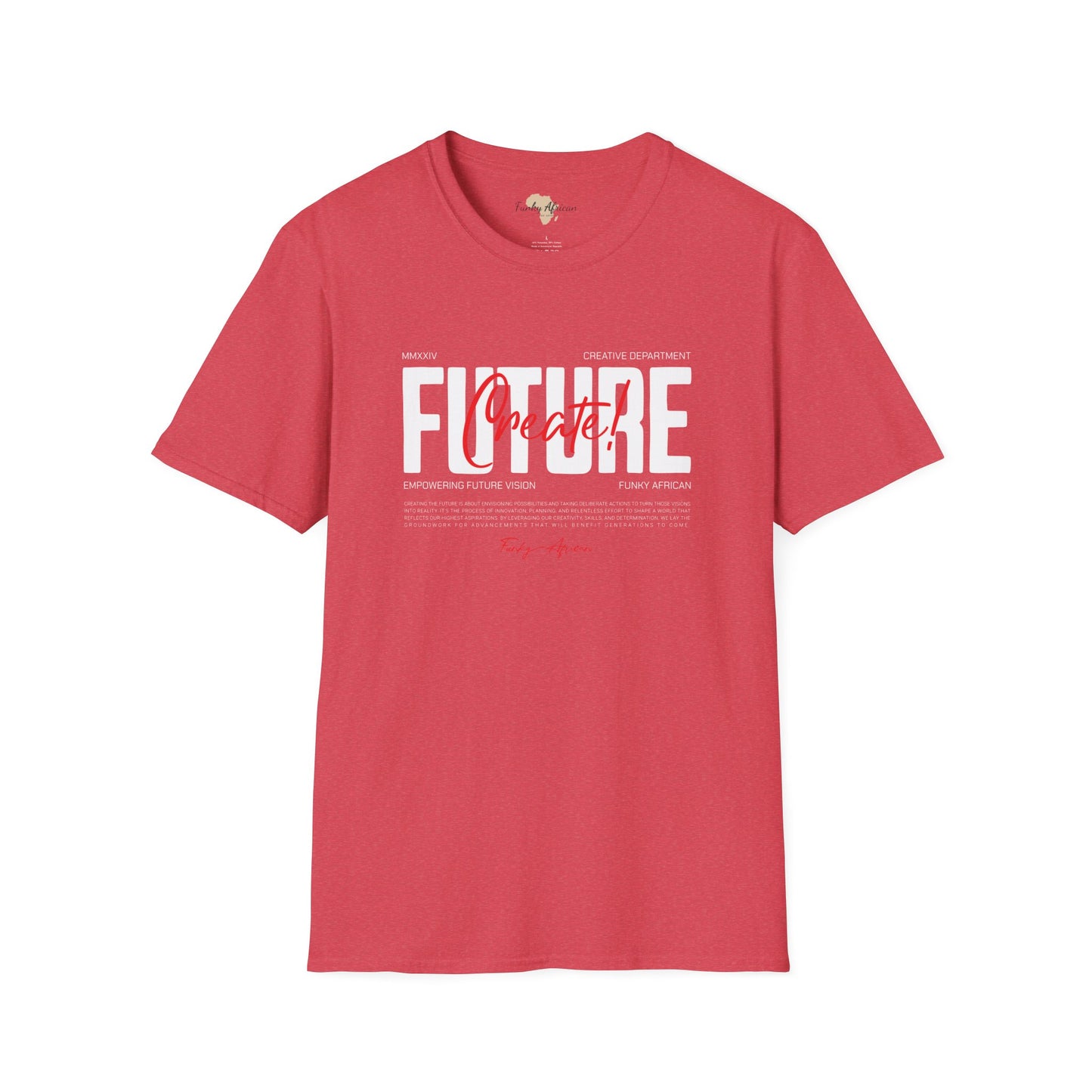 Create your future unisex softstyle tee
