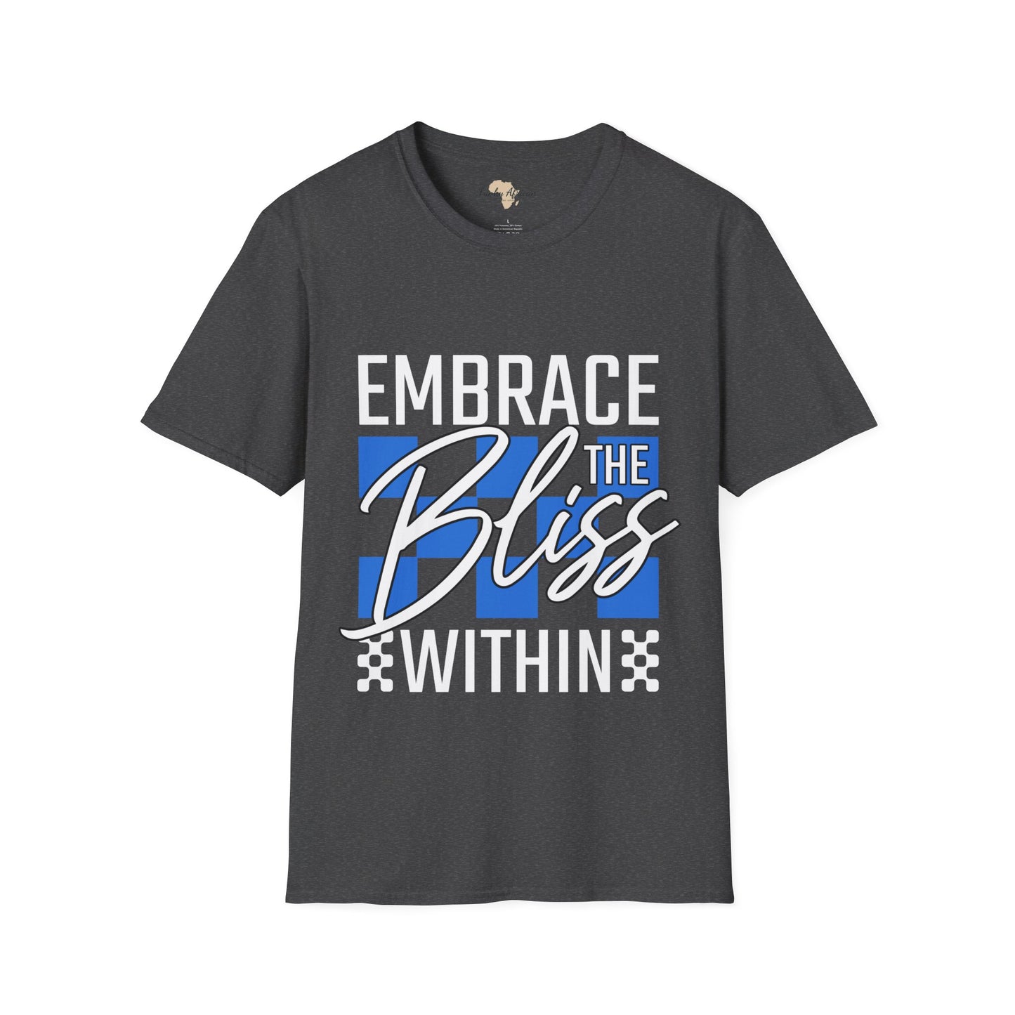 Embrace the bliss within unisex tee