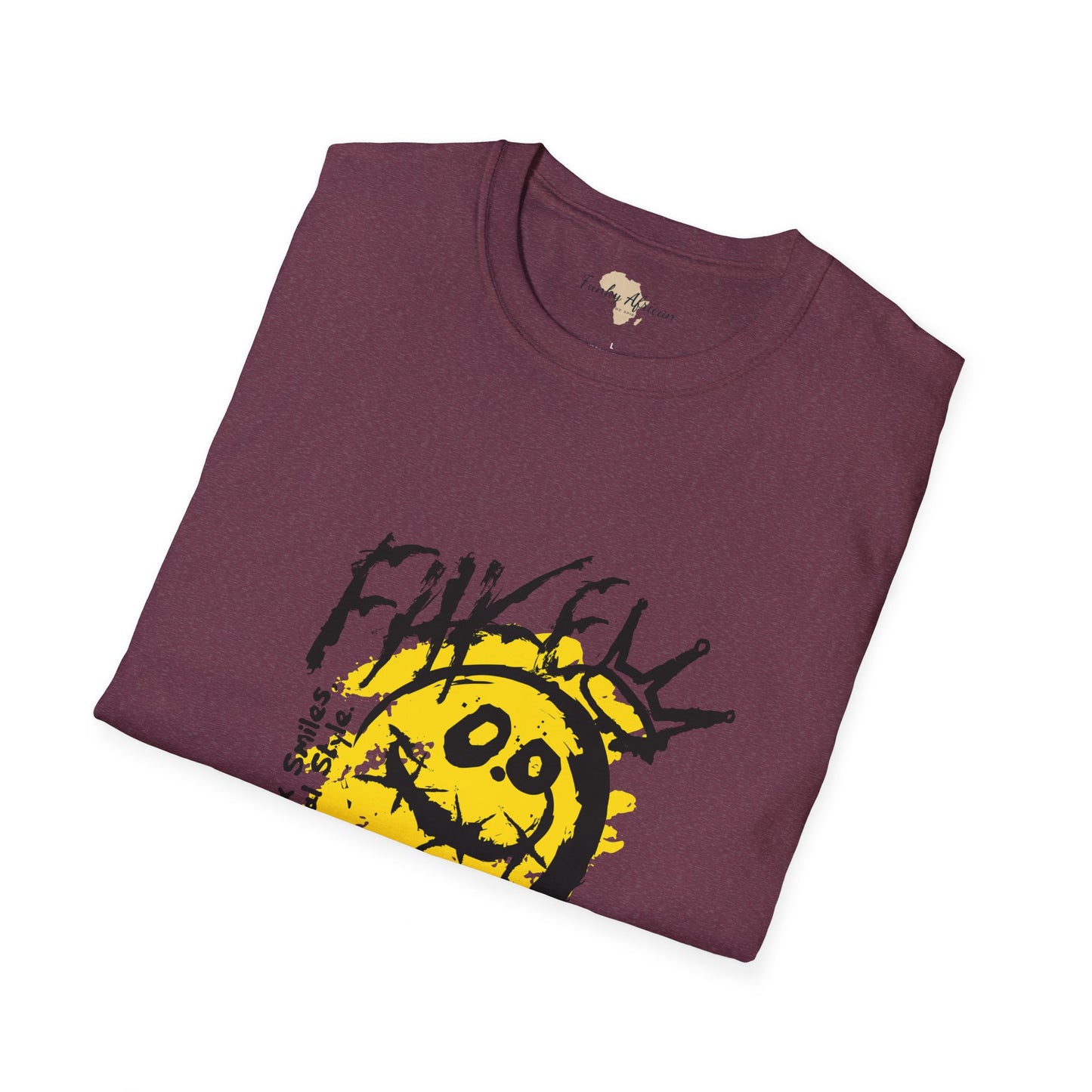 Fake smile unisex tee