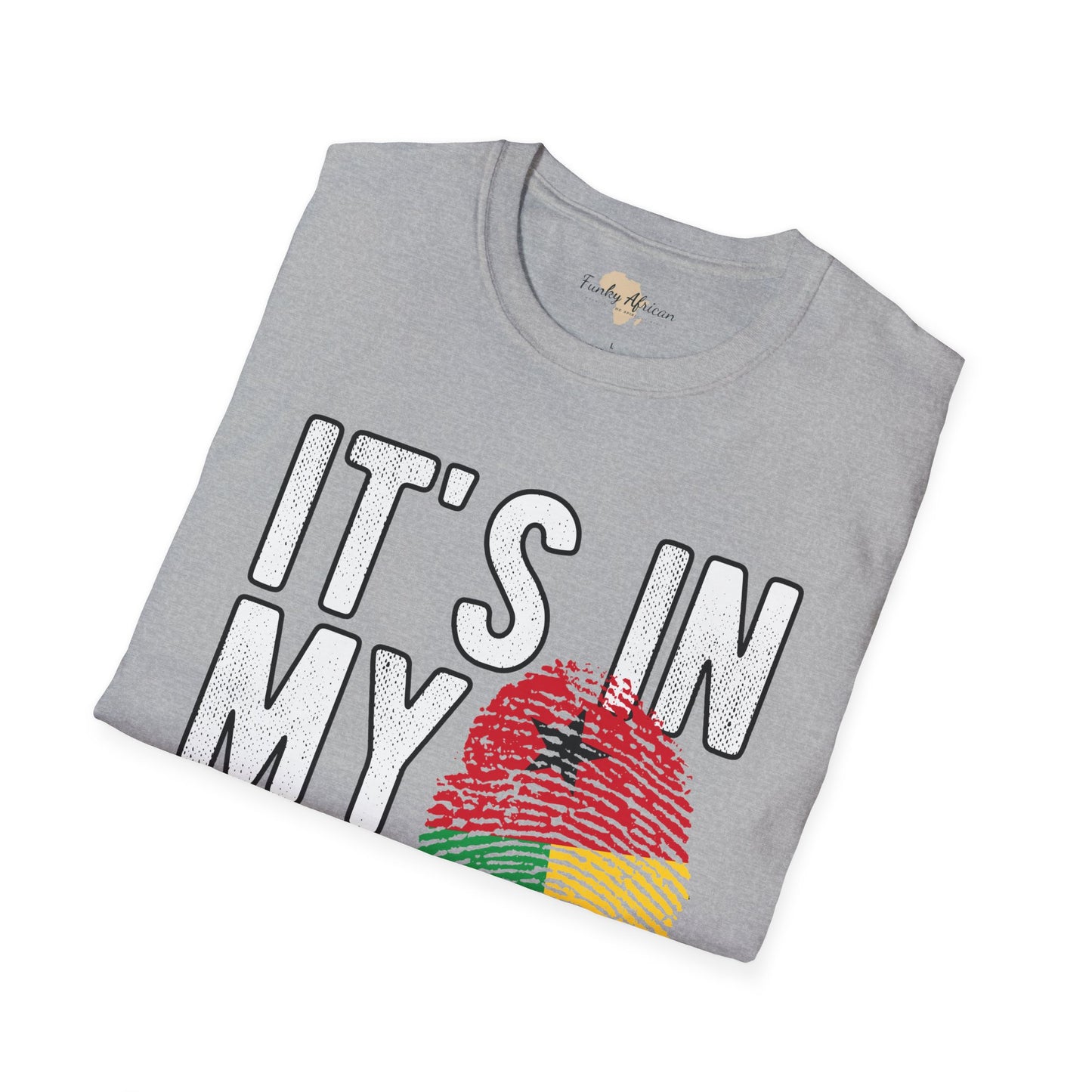 it's in my DNA unisex tee - Guinea-Bissau