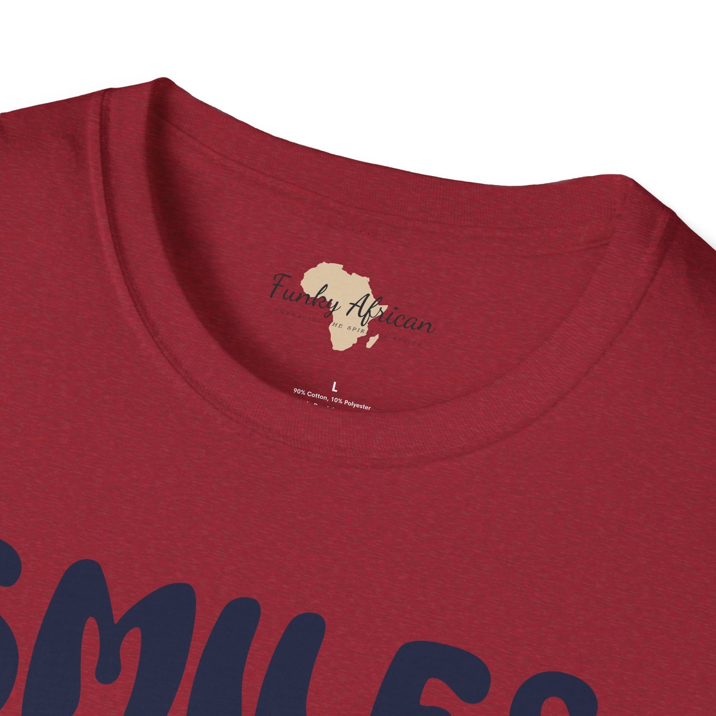 Smiles and happiness unisex softstyle tee