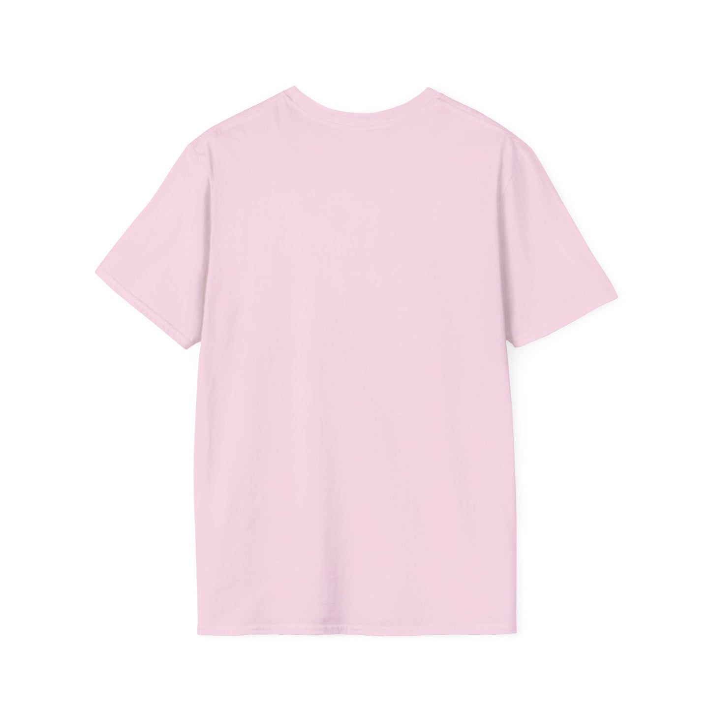 Black mixed with black unisex softstyle tee
