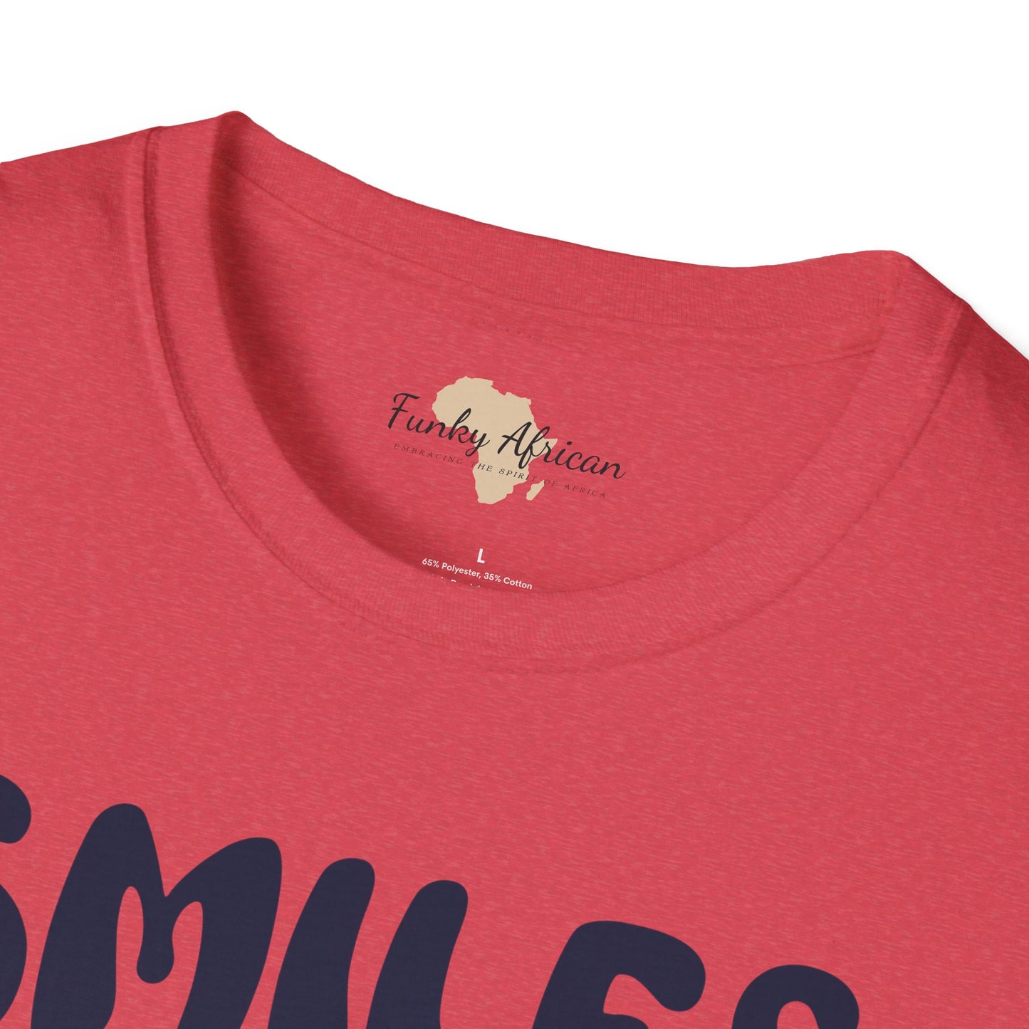 Smiles and happiness unisex softstyle tee