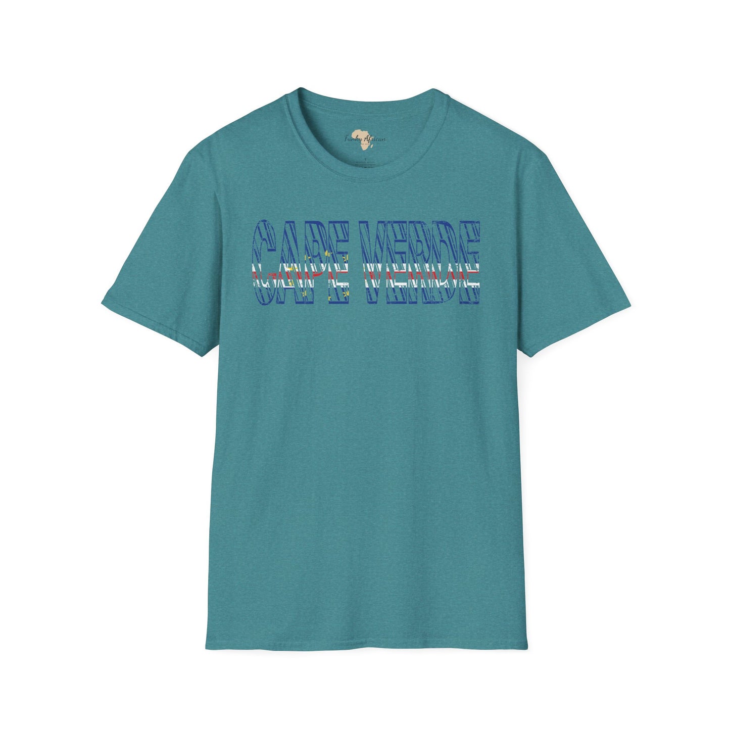 Cabo Verde text unisex softstyle tee
