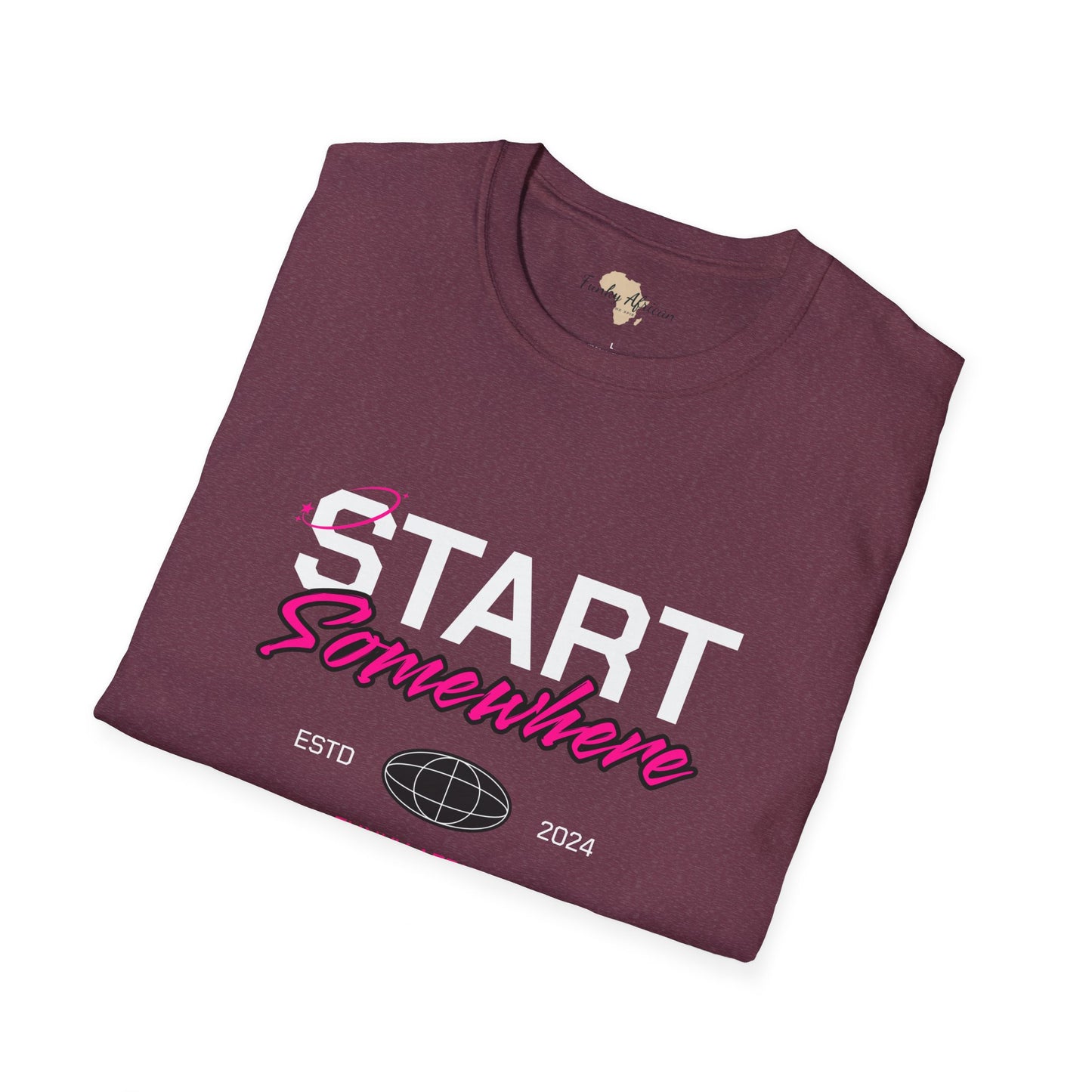Just start unisex softstyle tee