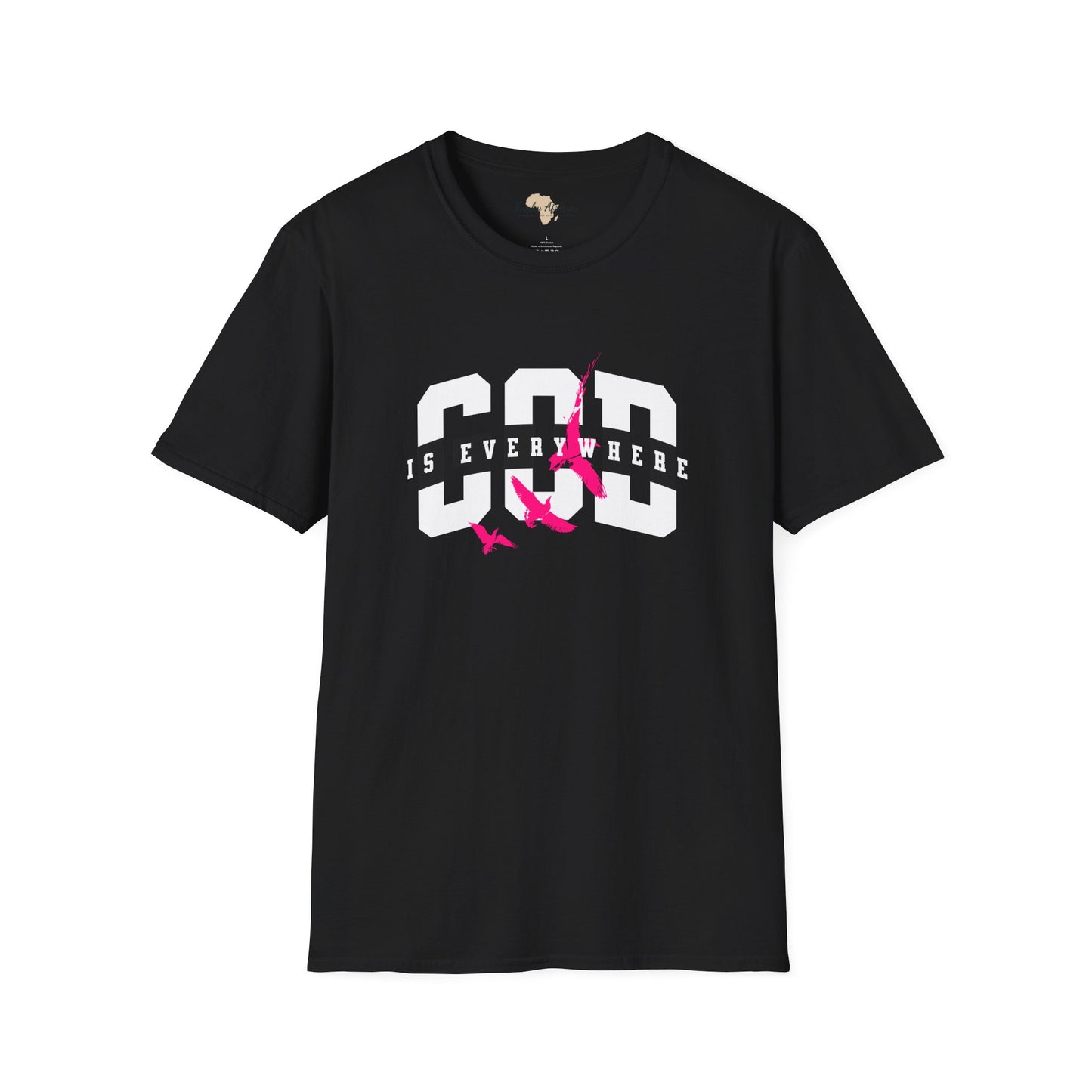 God is everywhere unisex tee