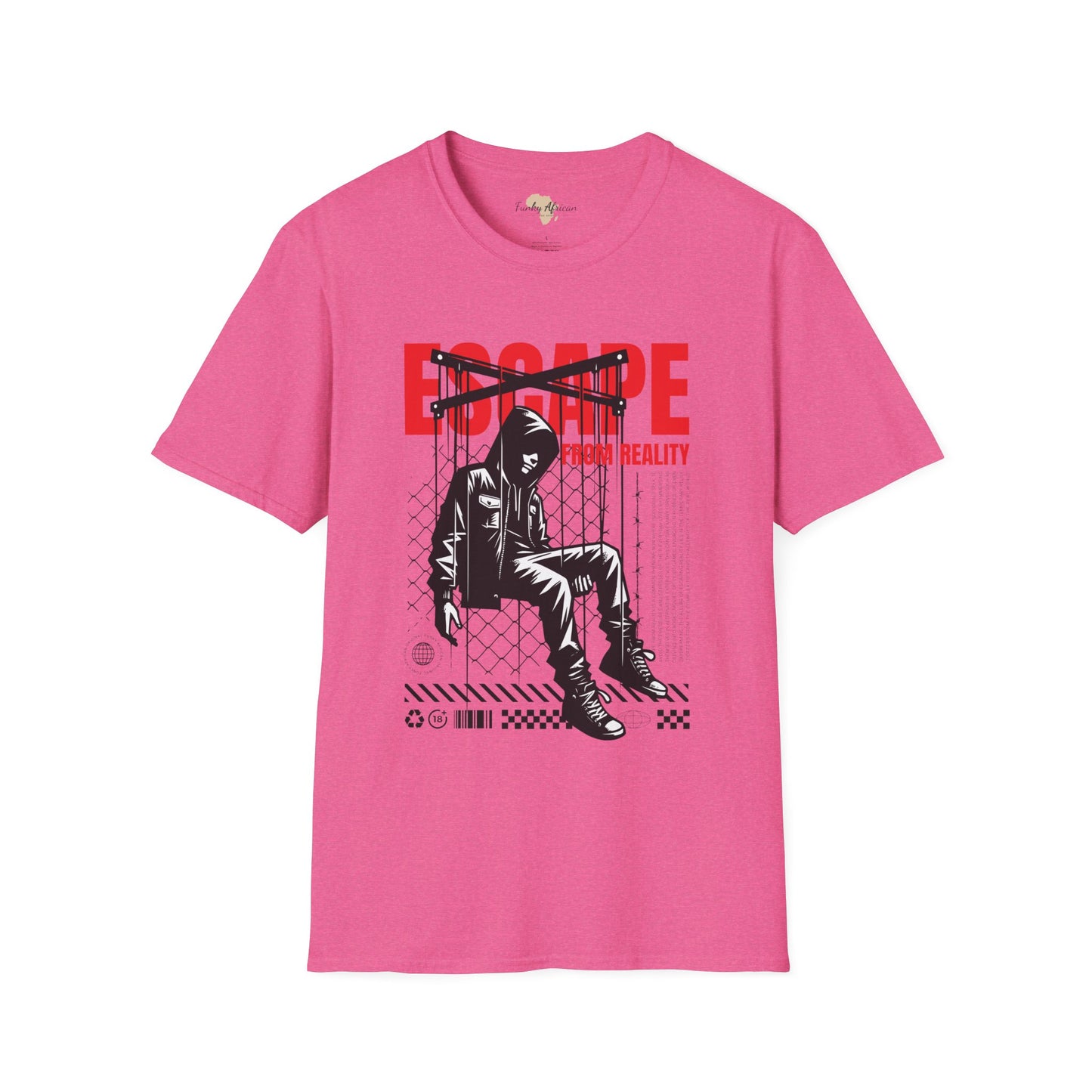 Escape from reality unisex softstyle tee