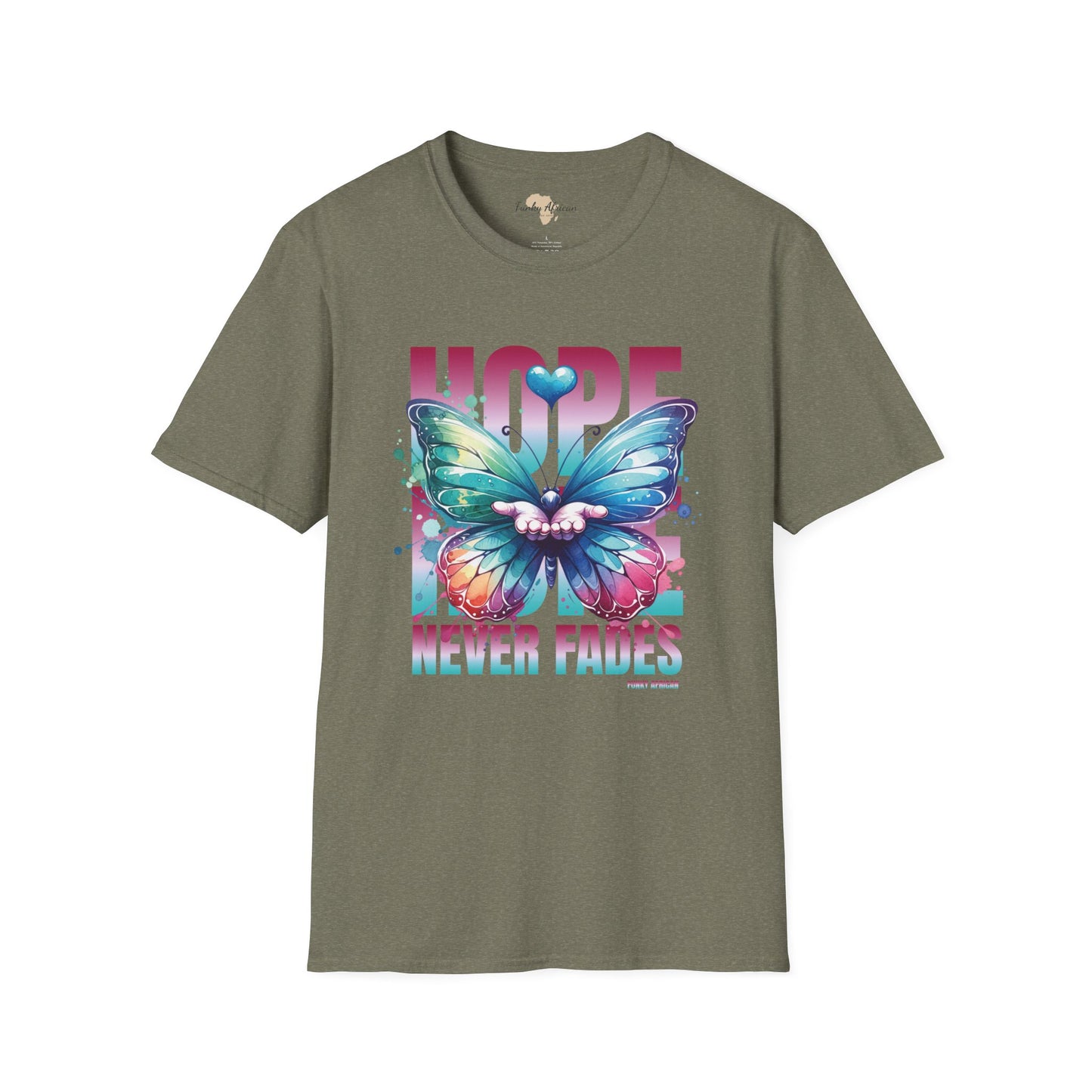 Hope never fails unisex softstyle tee