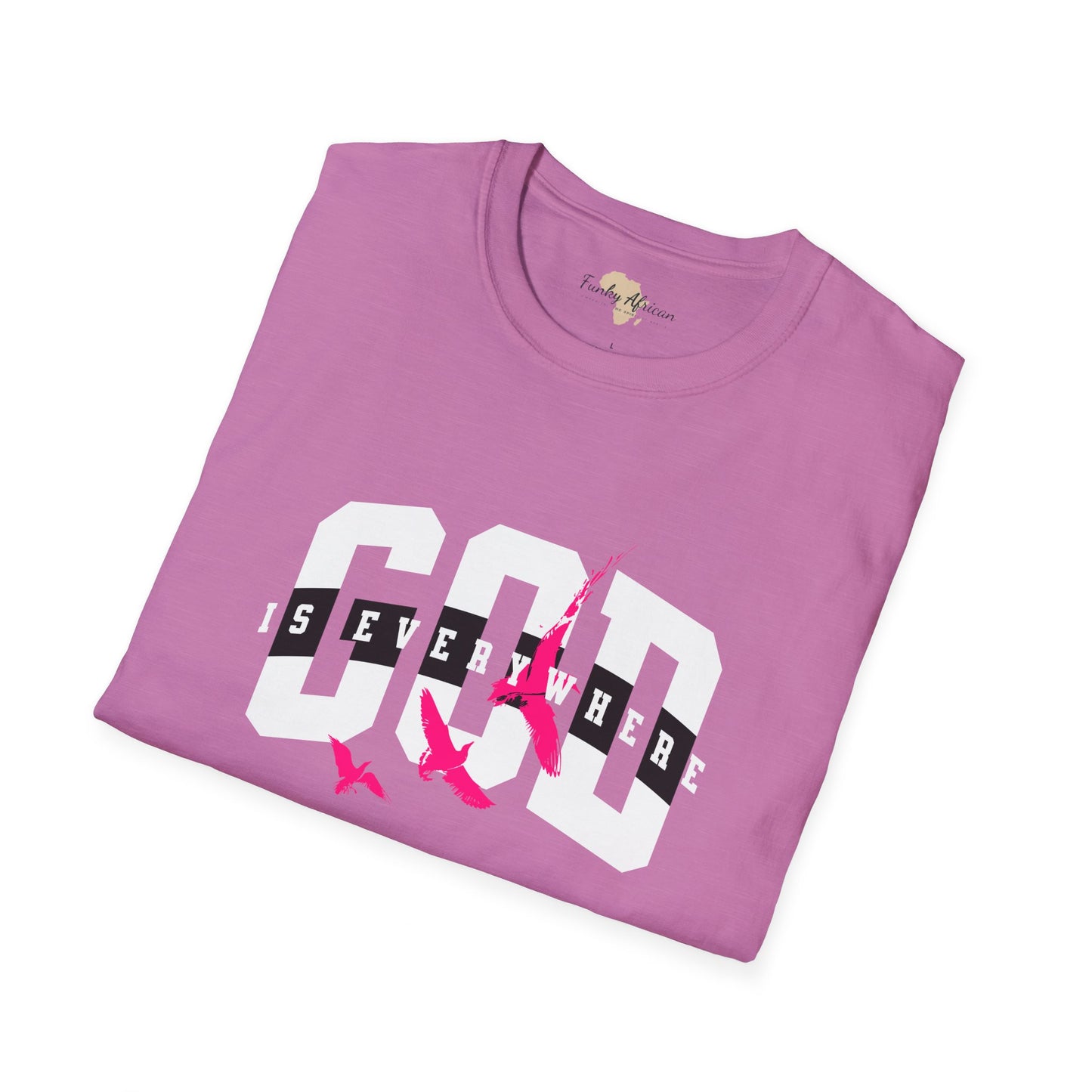 God is everywhere unisex tee