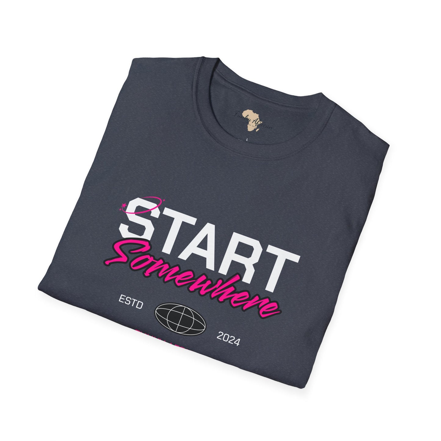 Just start unisex softstyle tee