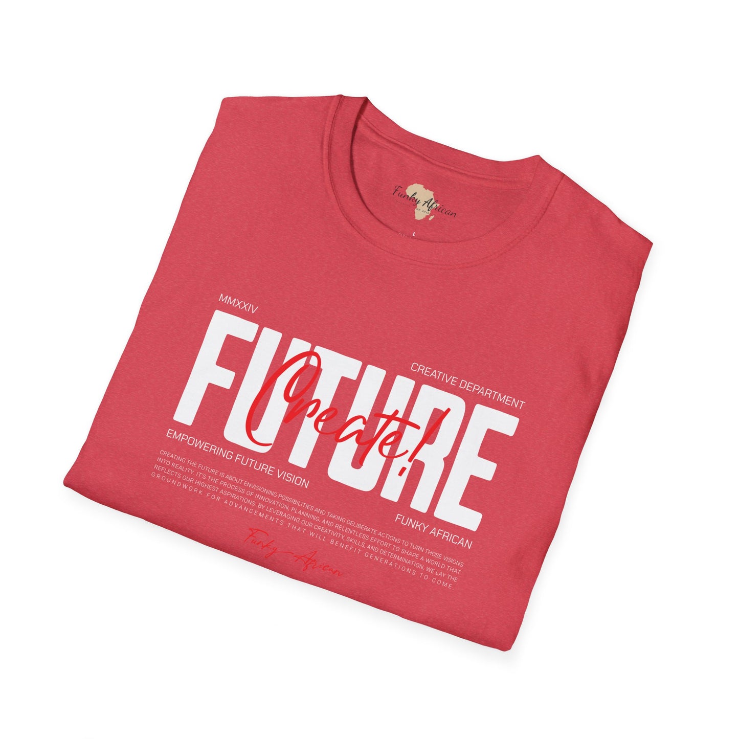 Create your future unisex softstyle tee