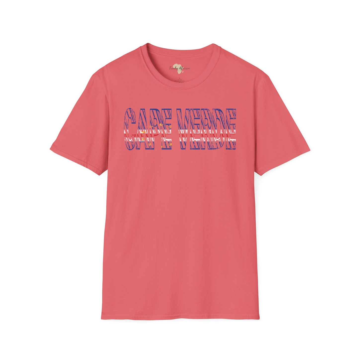 Cabo Verde text unisex softstyle tee