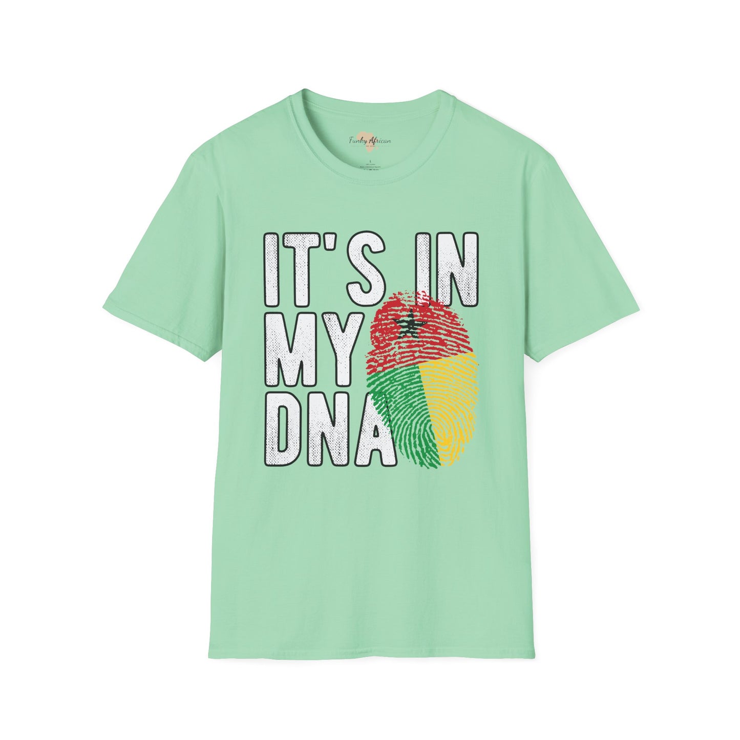 it's in my DNA unisex tee - Guinea-Bissau