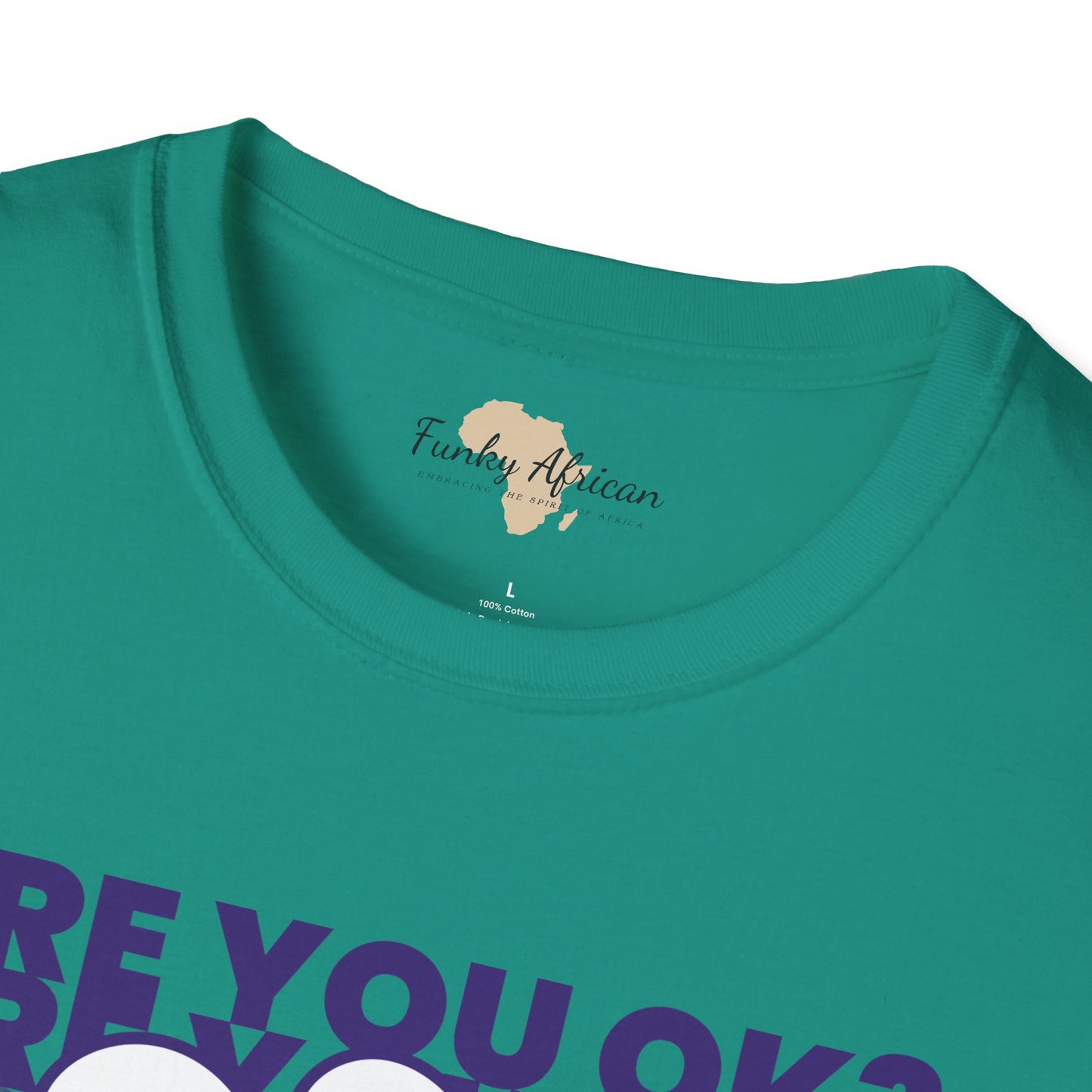 Are you ok unisex softstyle tee