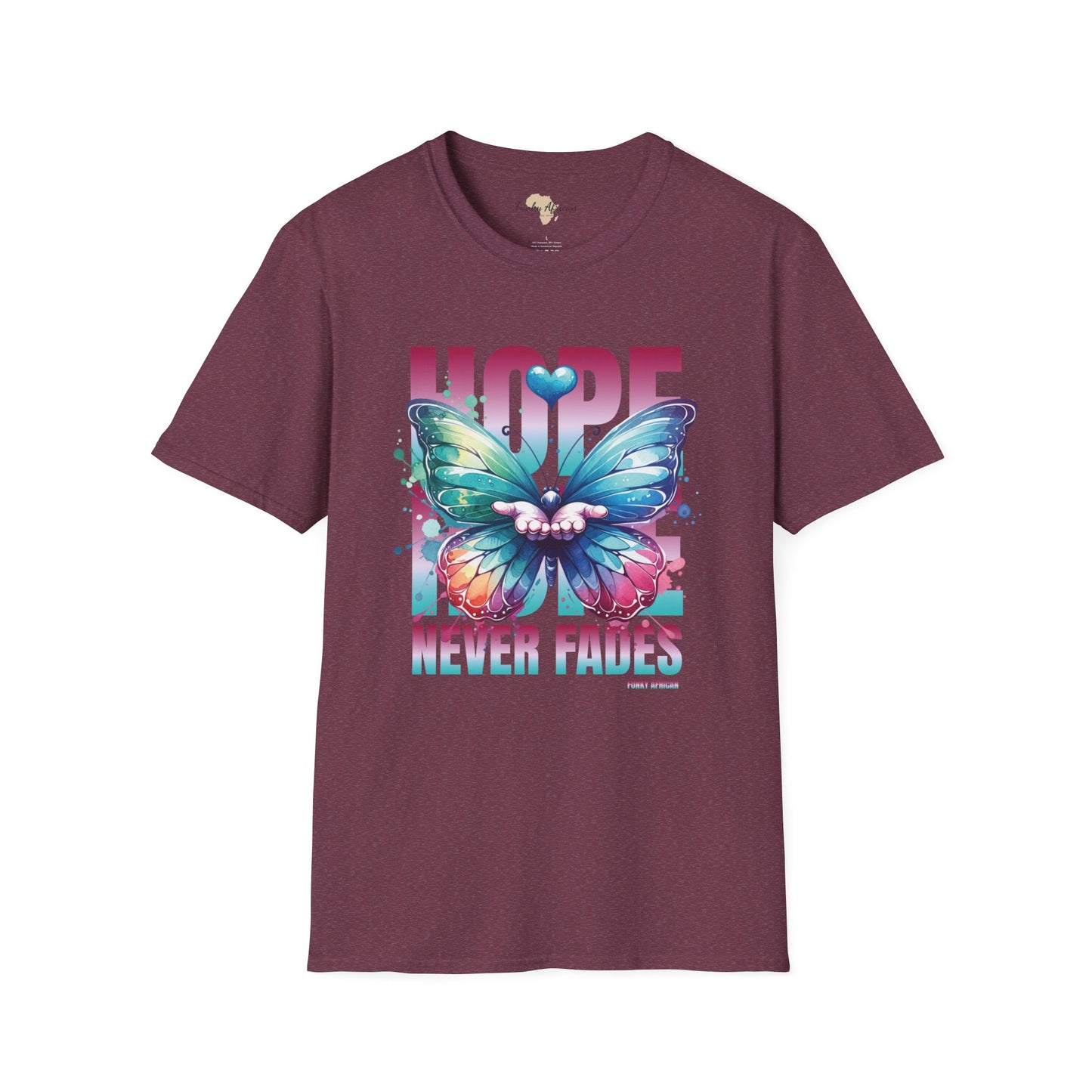 Hope never fails unisex softstyle tee