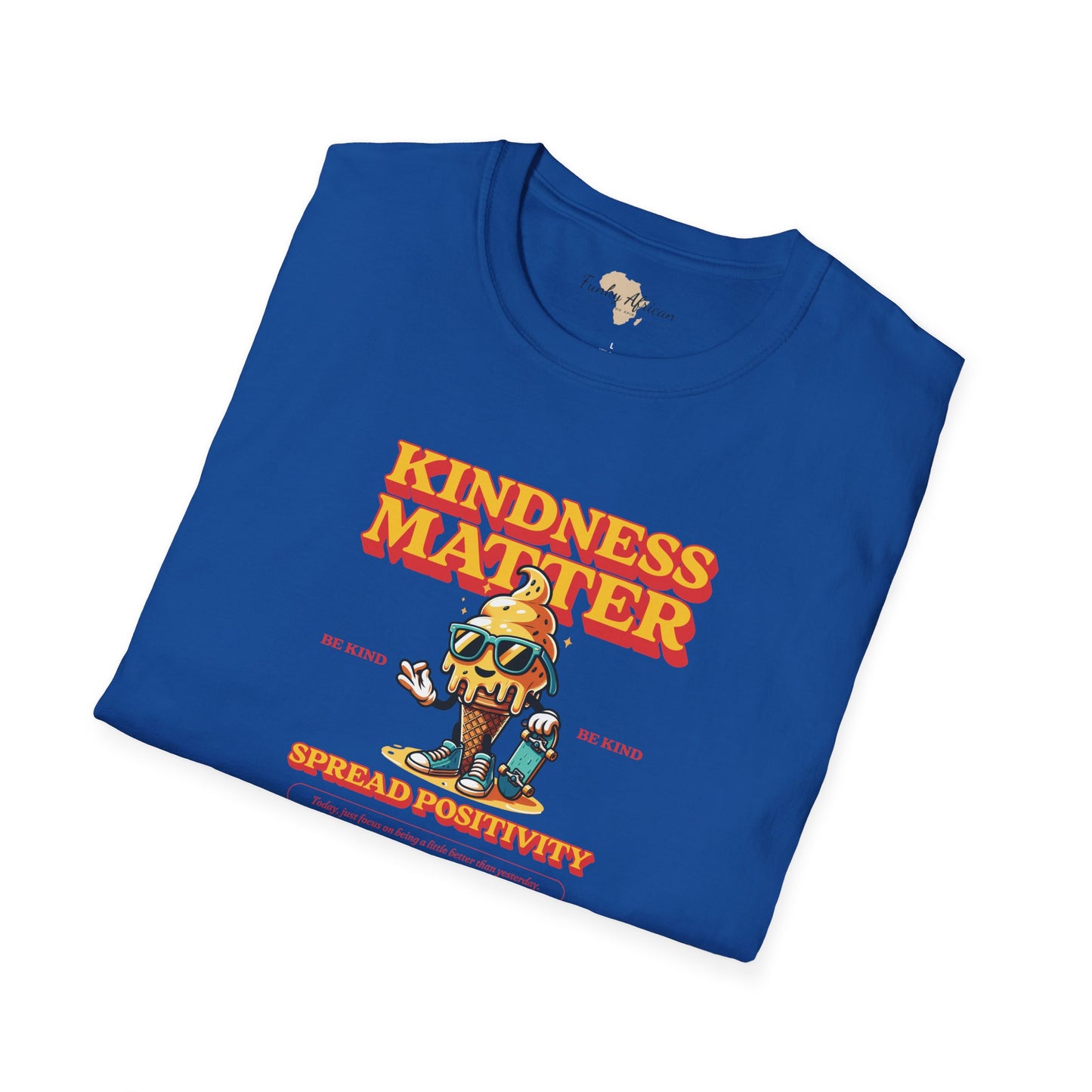 Kindness matter unisex softstyle tee Funky African