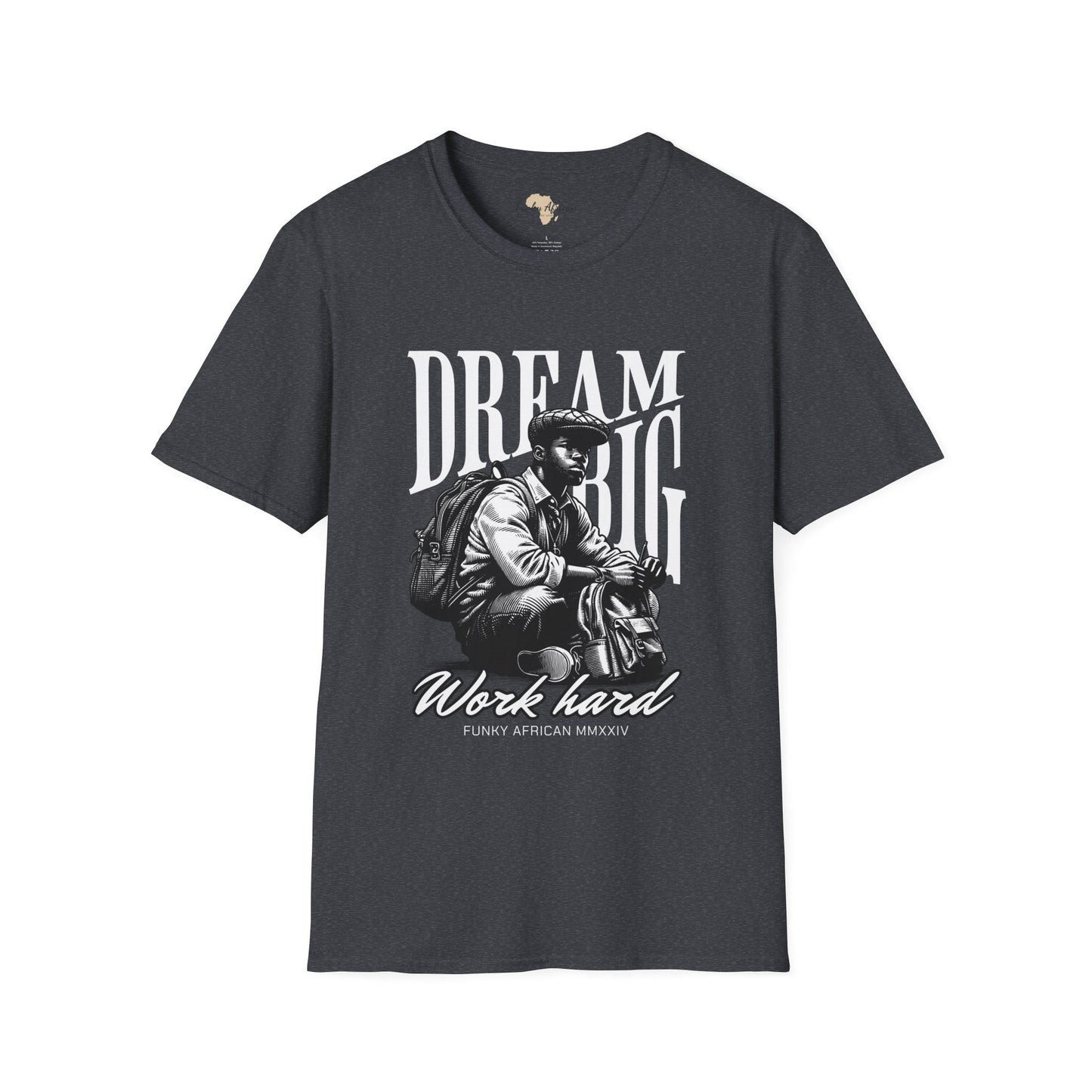 Dream big unisex softstyle tee