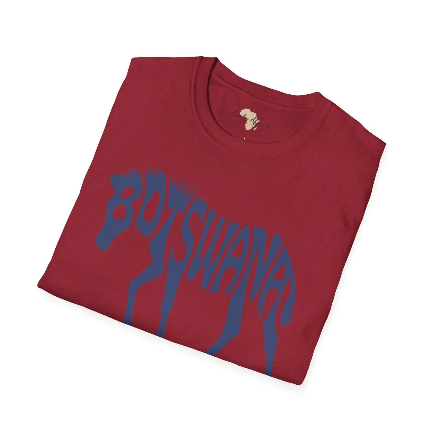Botswana cut unisex softstyle tee Funky African