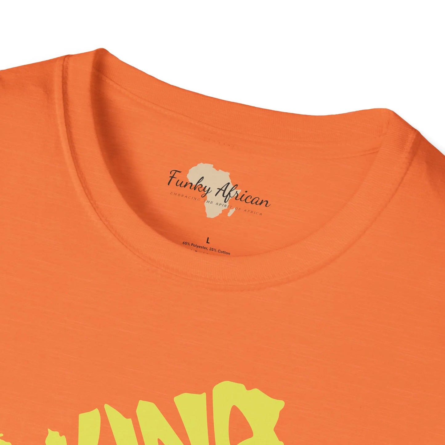 Burkina Faso cut unisex softstyle tee Funky African