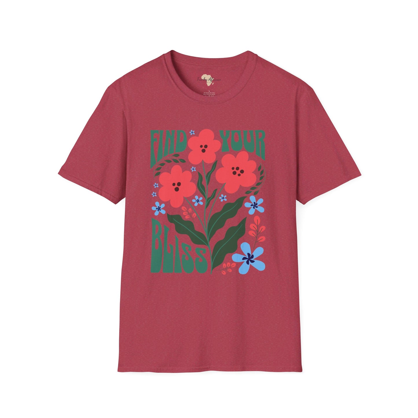 Find your bliss unisex softstyle tee