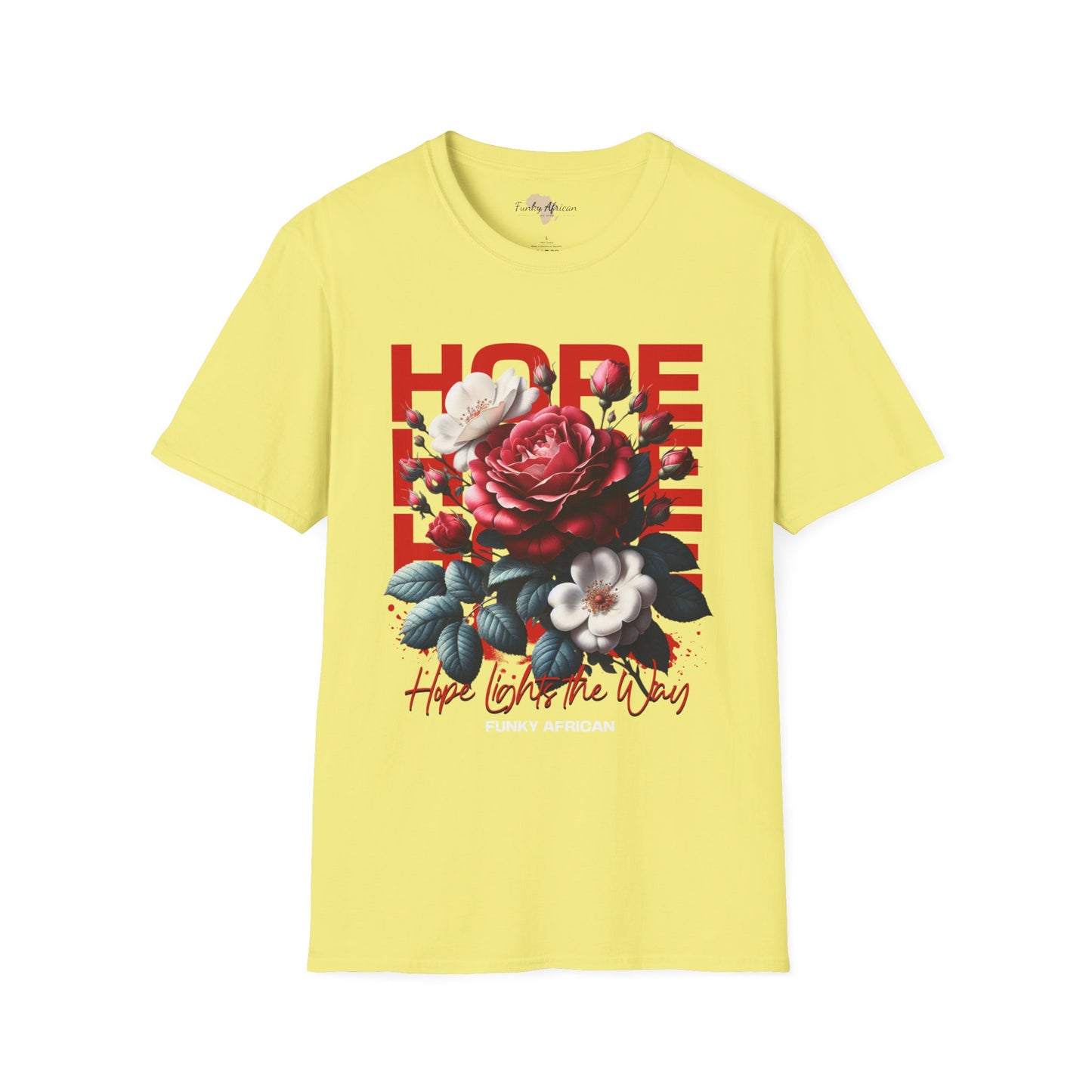 Hope lights the way unisex tee