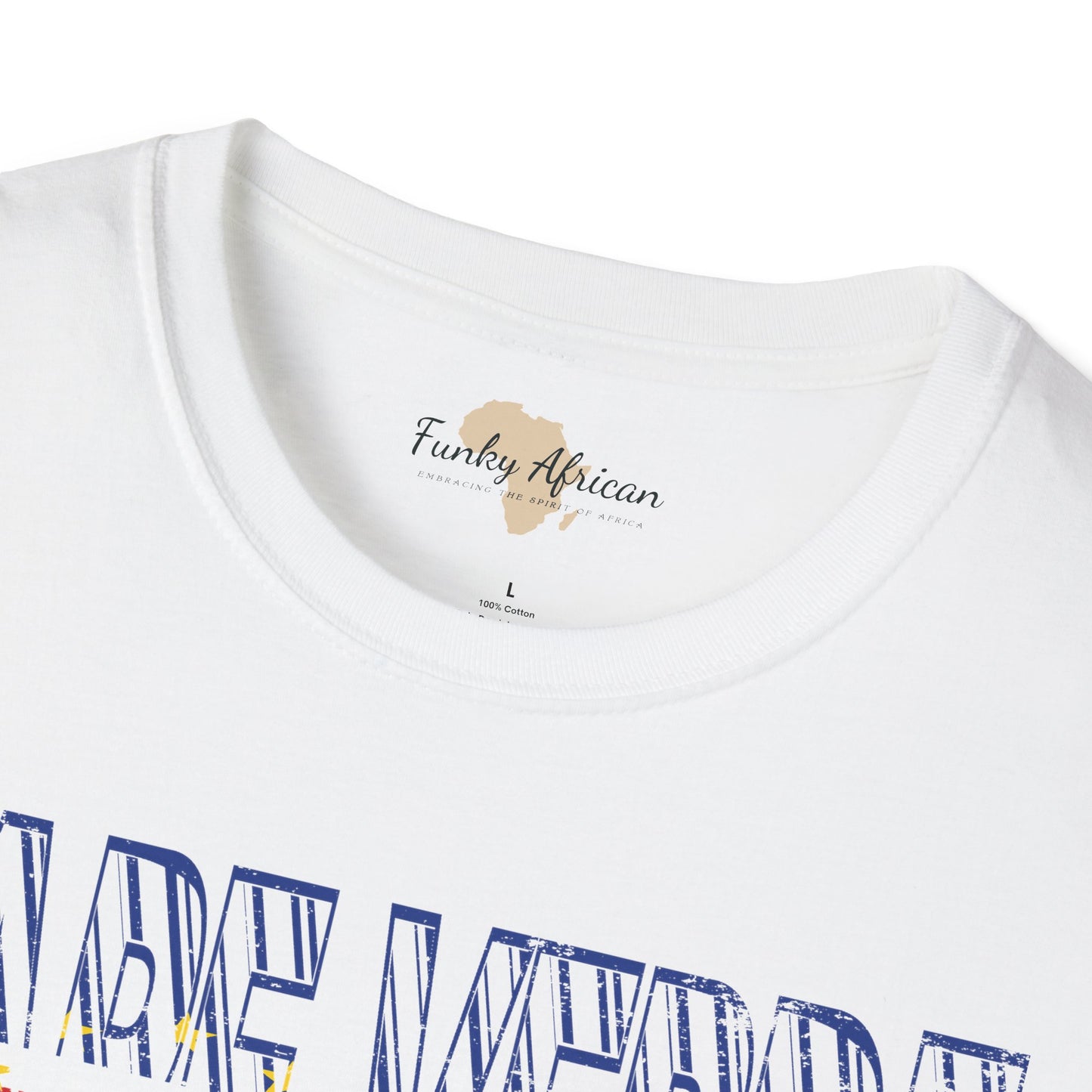 Cabo Verde text unisex softstyle tee