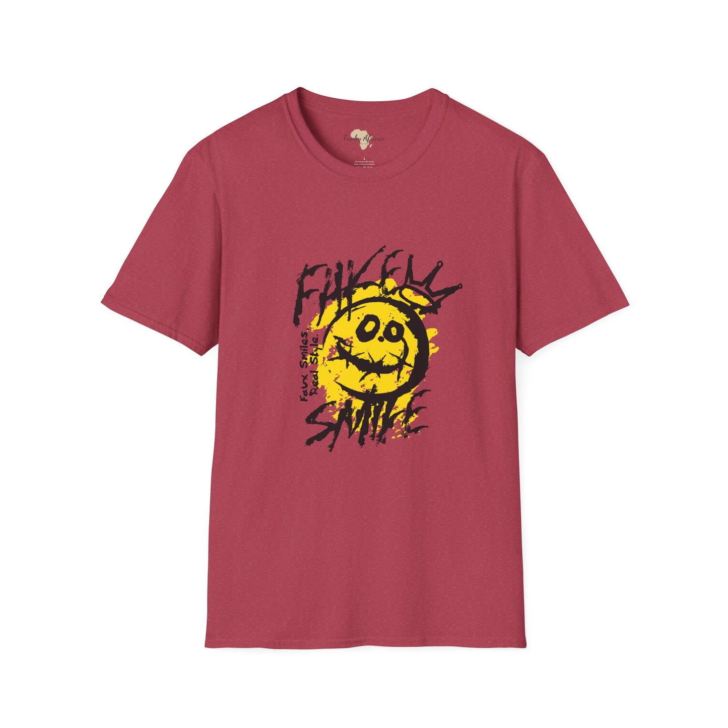 Fake smile unisex tee