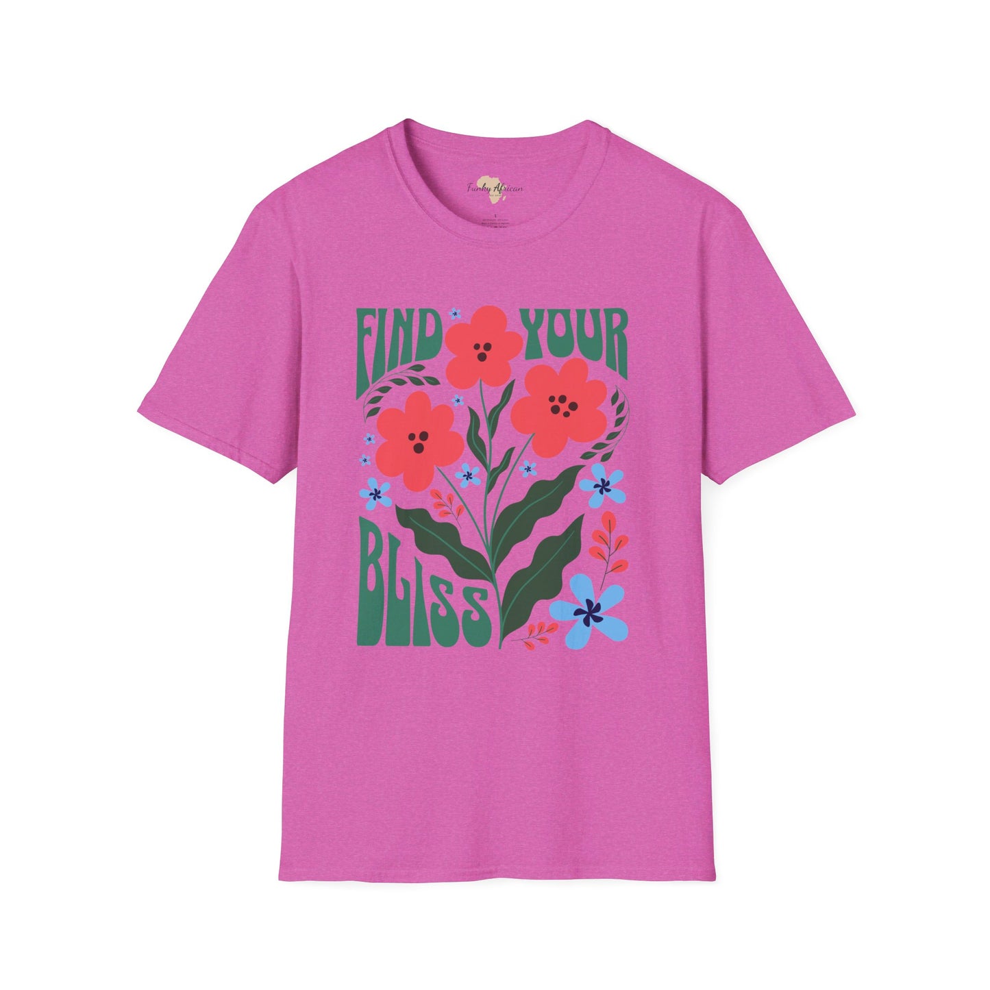 Find your bliss unisex softstyle tee