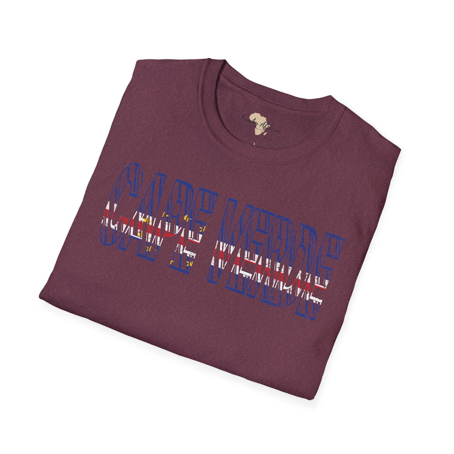 Cabo Verde text unisex softstyle tee