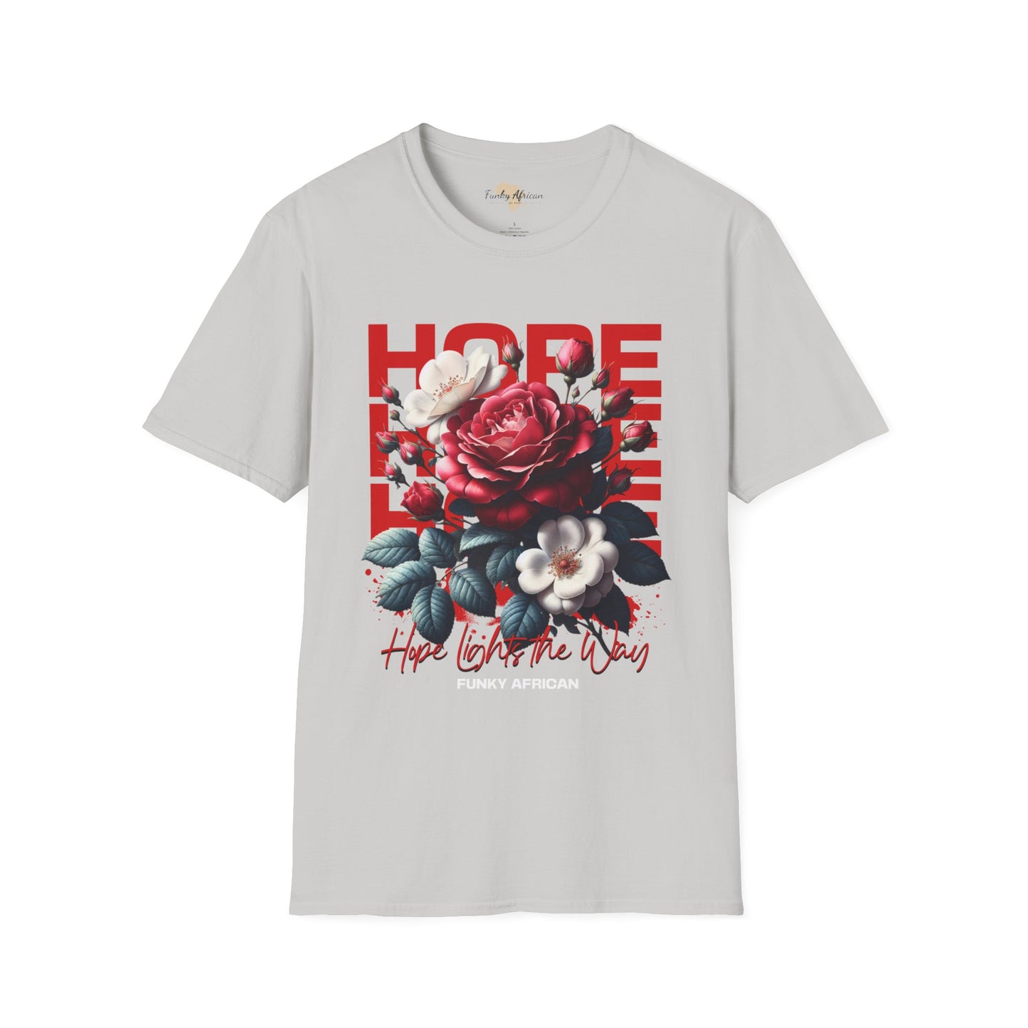 Hope lights the way unisex tee