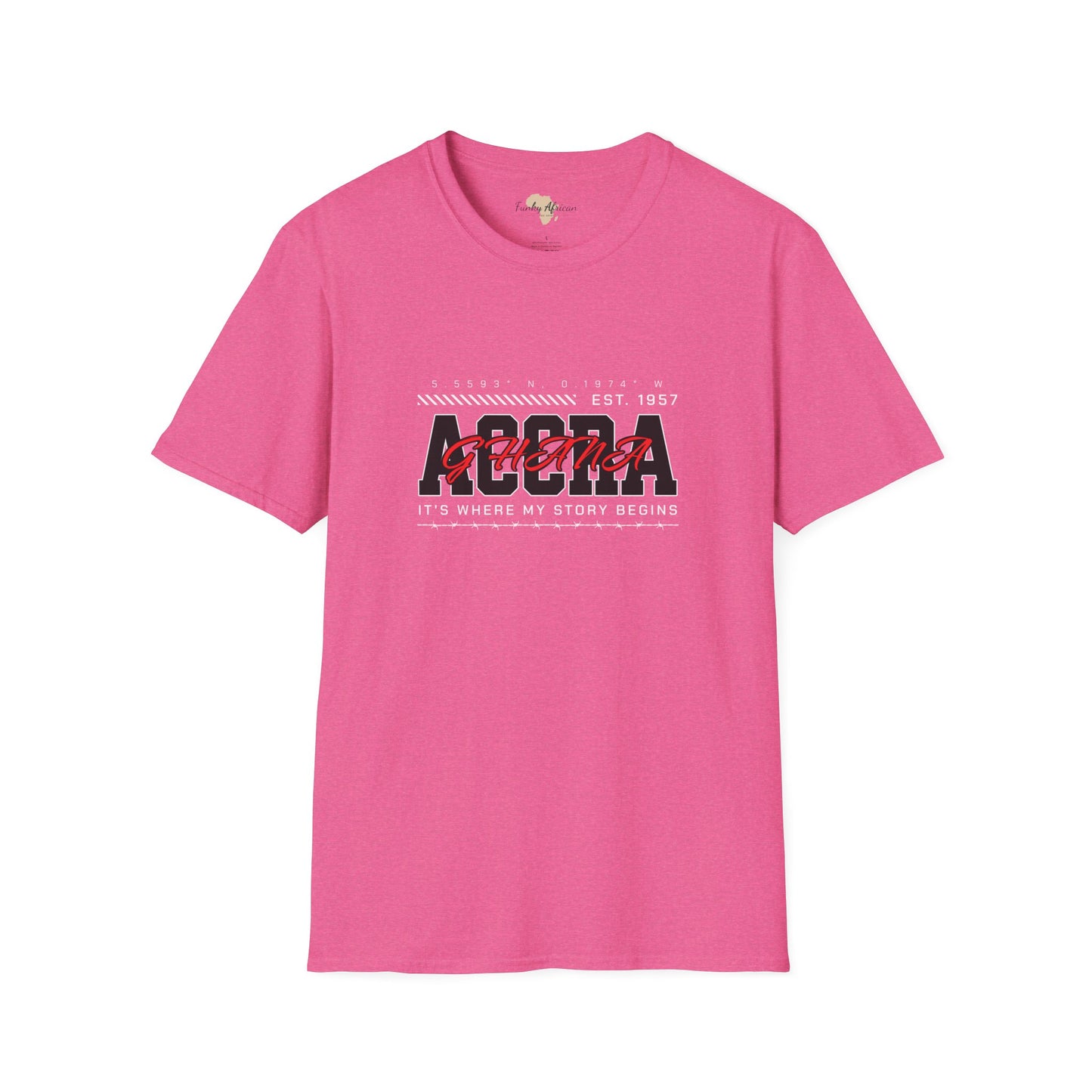 Accra Ghana unisex softstyle tee