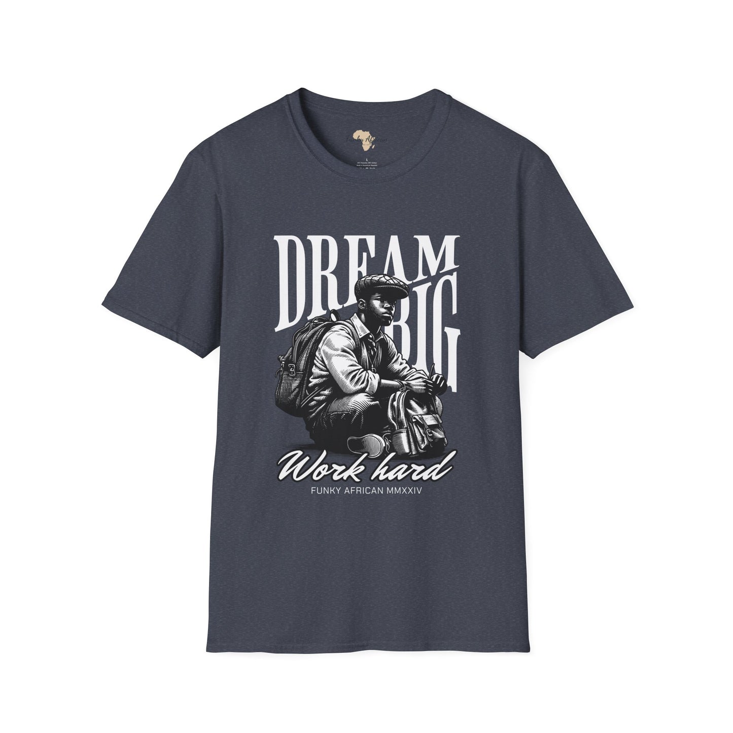 Dream big unisex softstyle tee