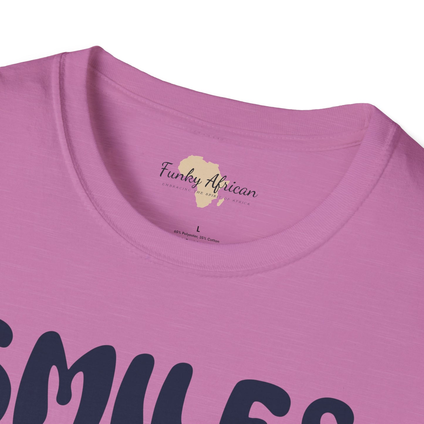 Smiles and happiness unisex softstyle tee