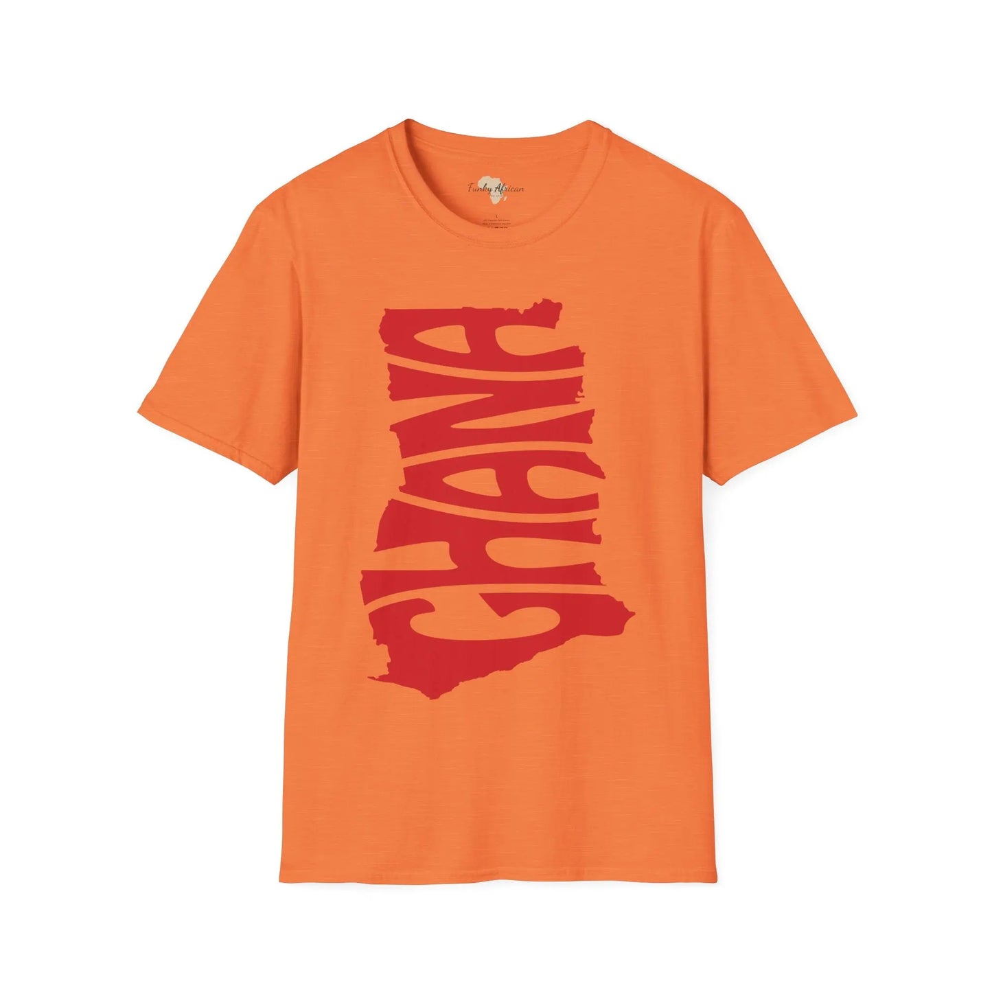 Ghana cut unisex softstyle tee Funky African