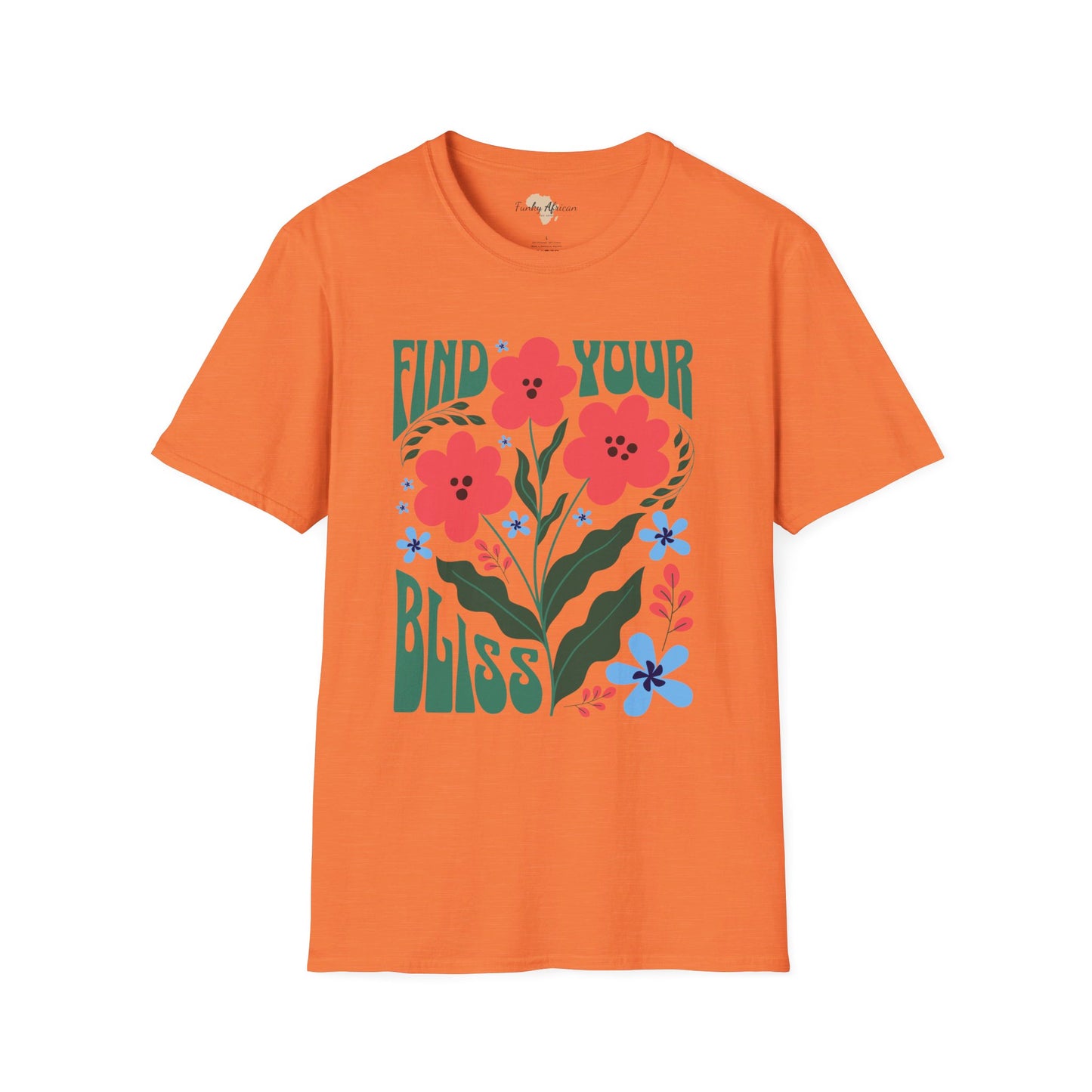 Find your bliss unisex softstyle tee