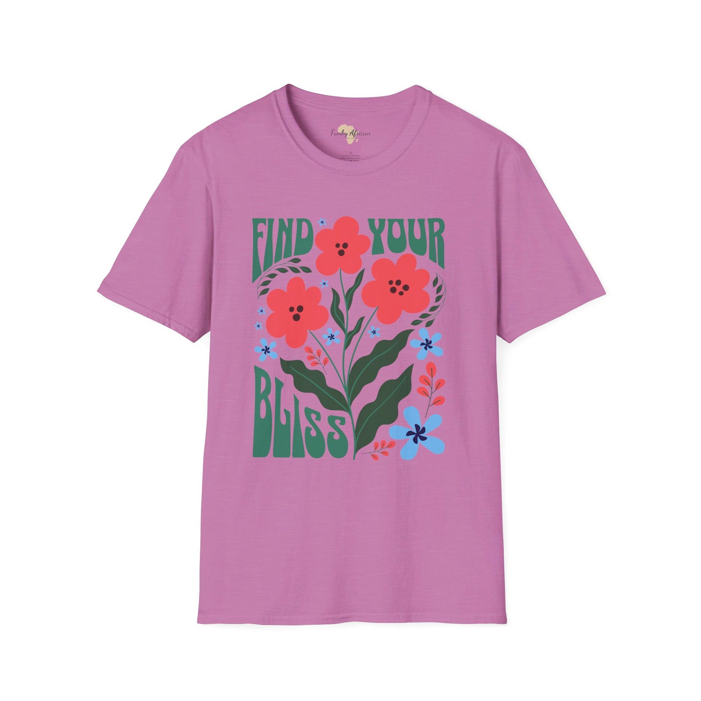 Find your bliss unisex softstyle tee