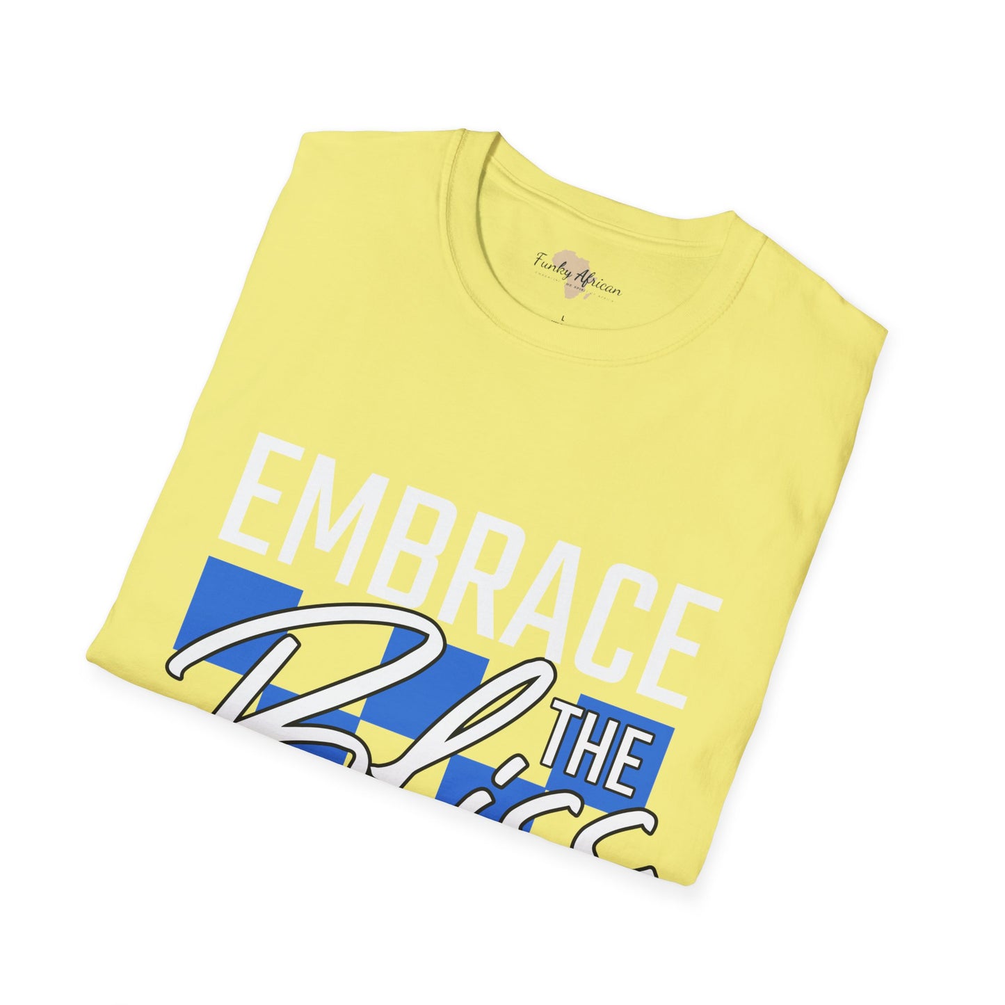 Embrace the bliss within unisex tee