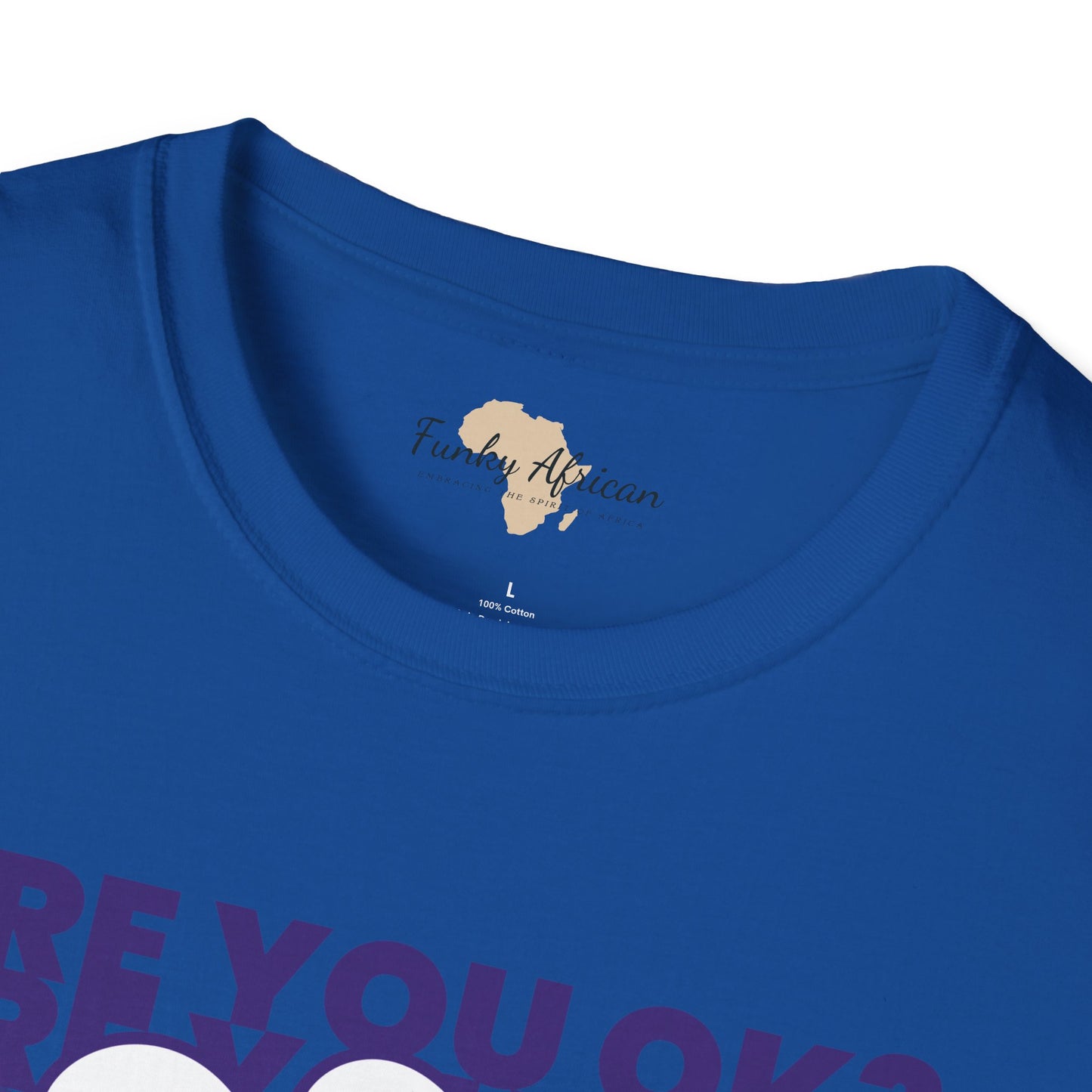 Are you ok unisex softstyle tee