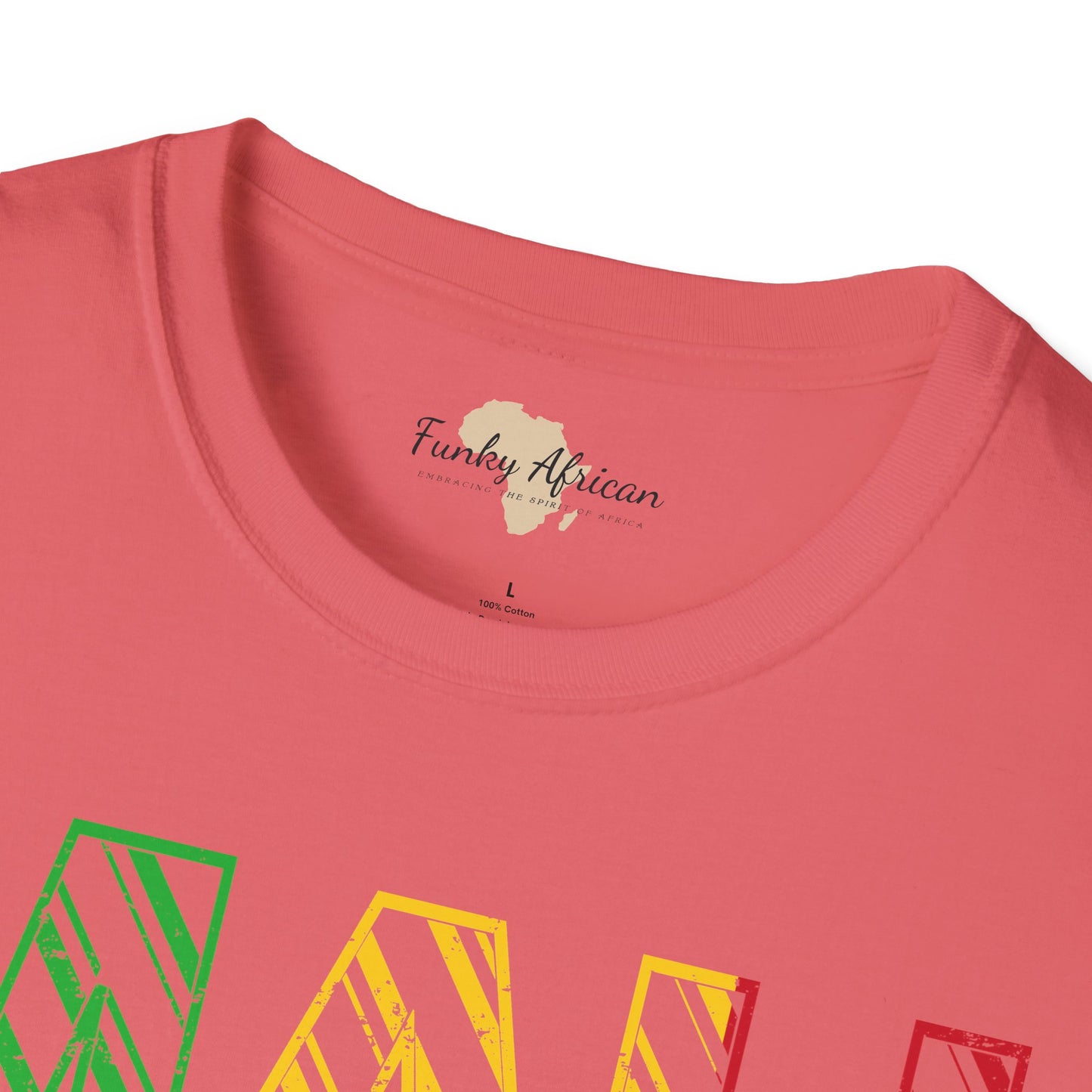 Malian text unisex softstyle tee