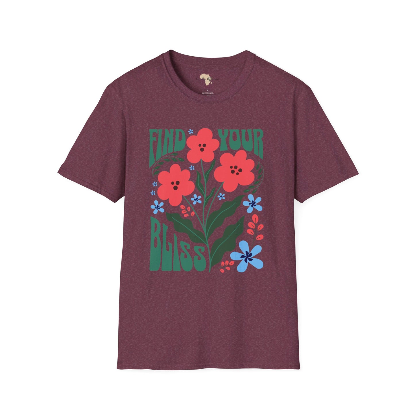 Find your bliss unisex softstyle tee