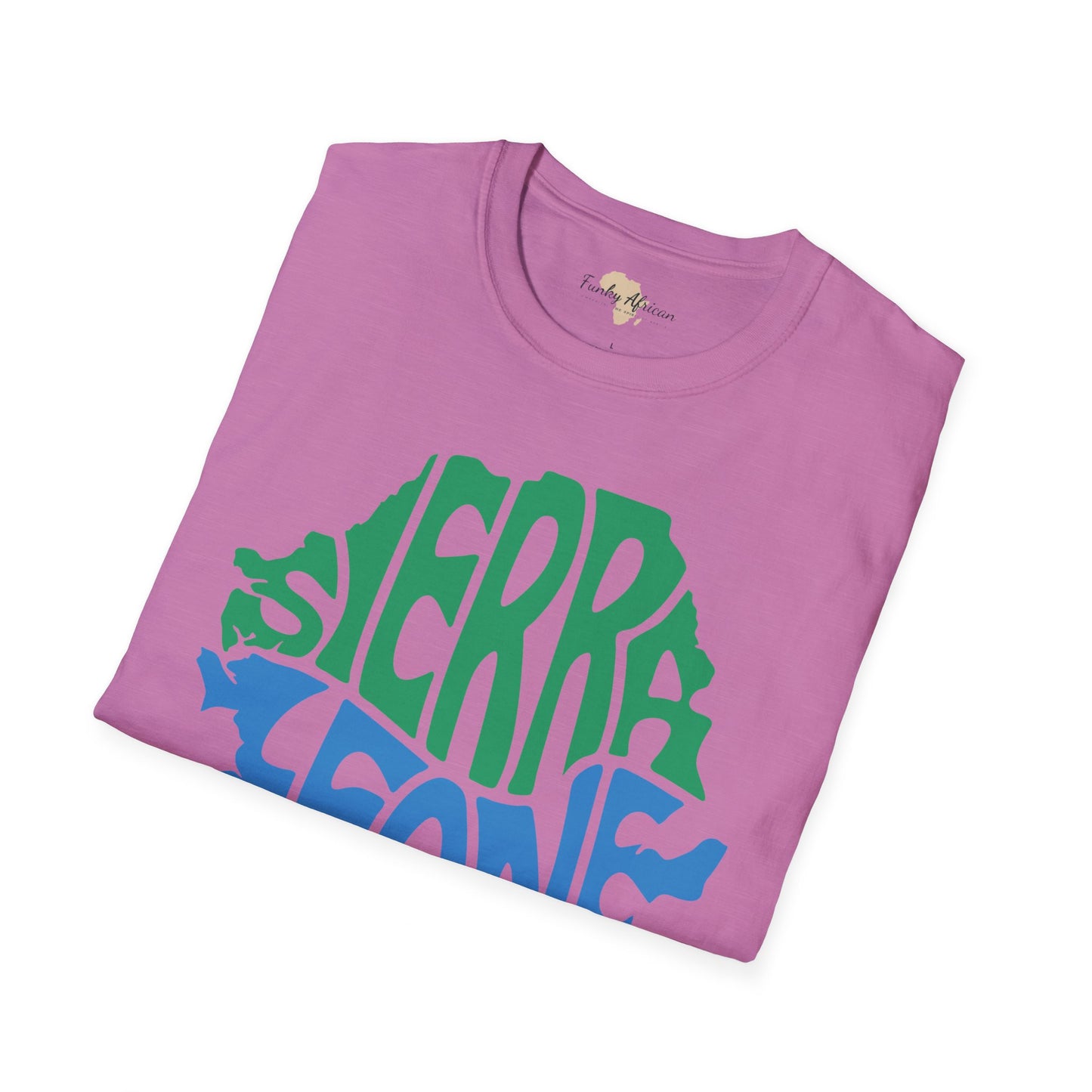 Sierra Leone cut unisex softstyle tee