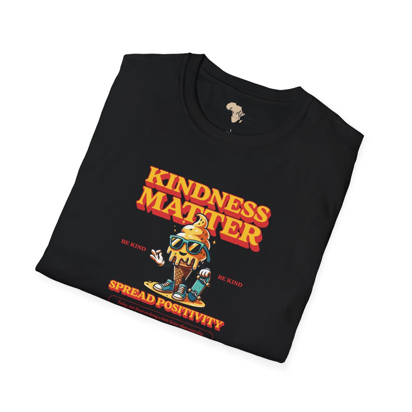 Kindness matter unisex softstyle tee Funky African