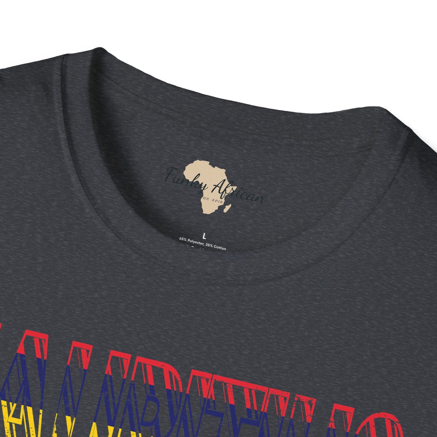 Mauritius text unisex softstyle tee