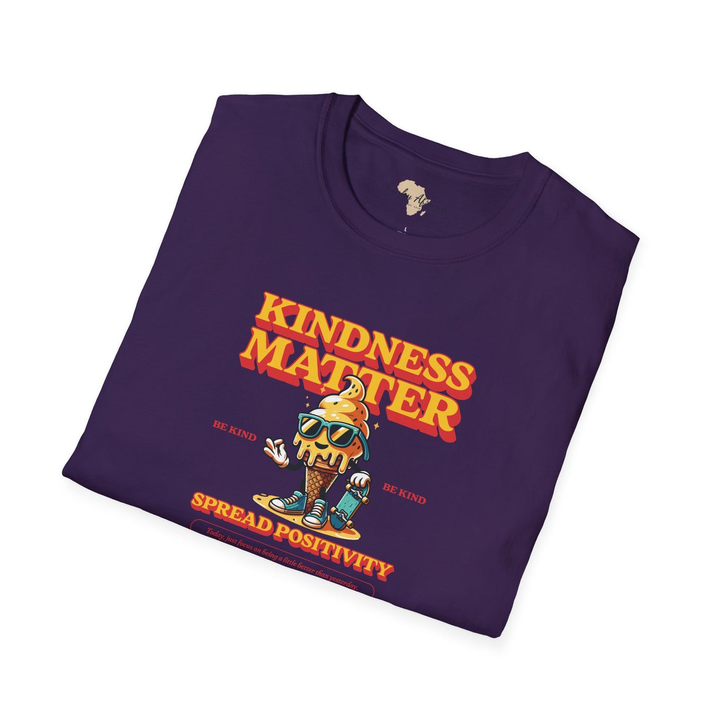 Kindness matter unisex softstyle tee Funky African