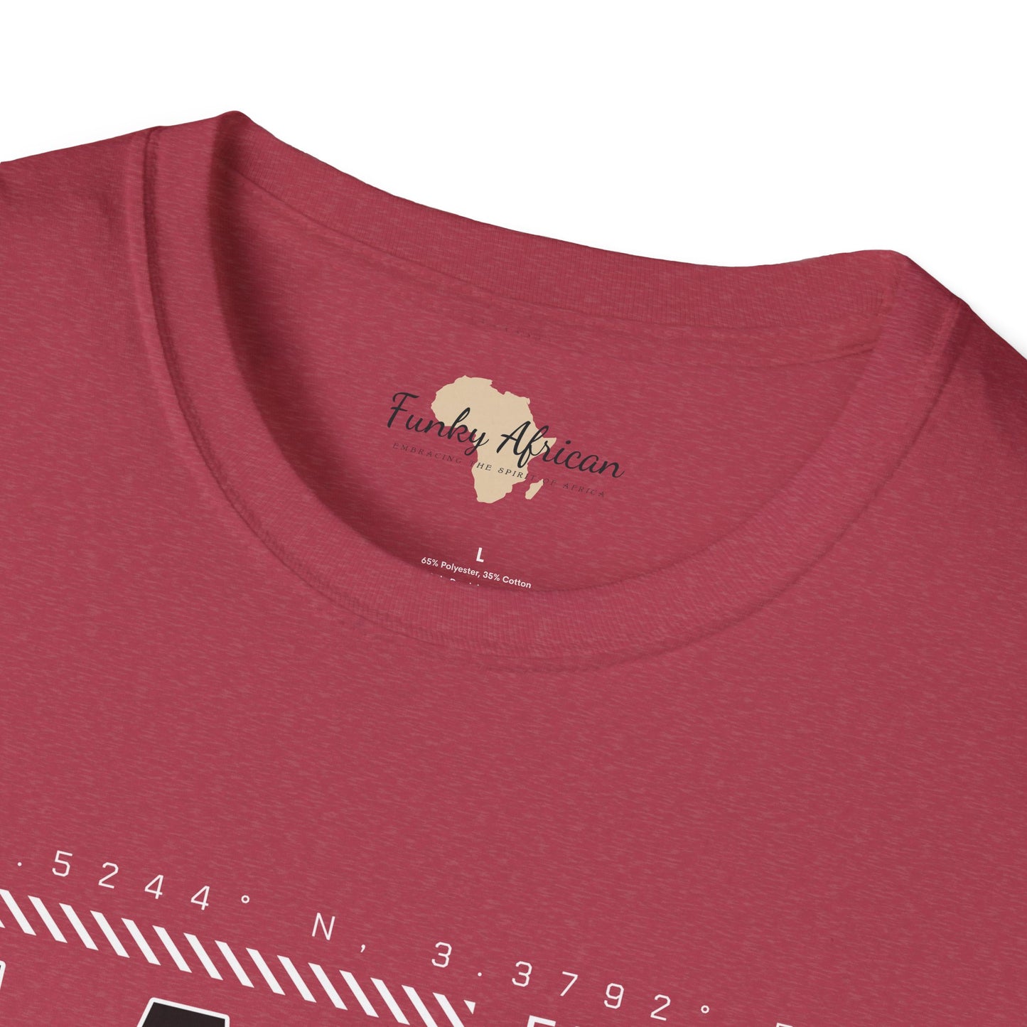 Lagos nigeria unisex softstyle tee