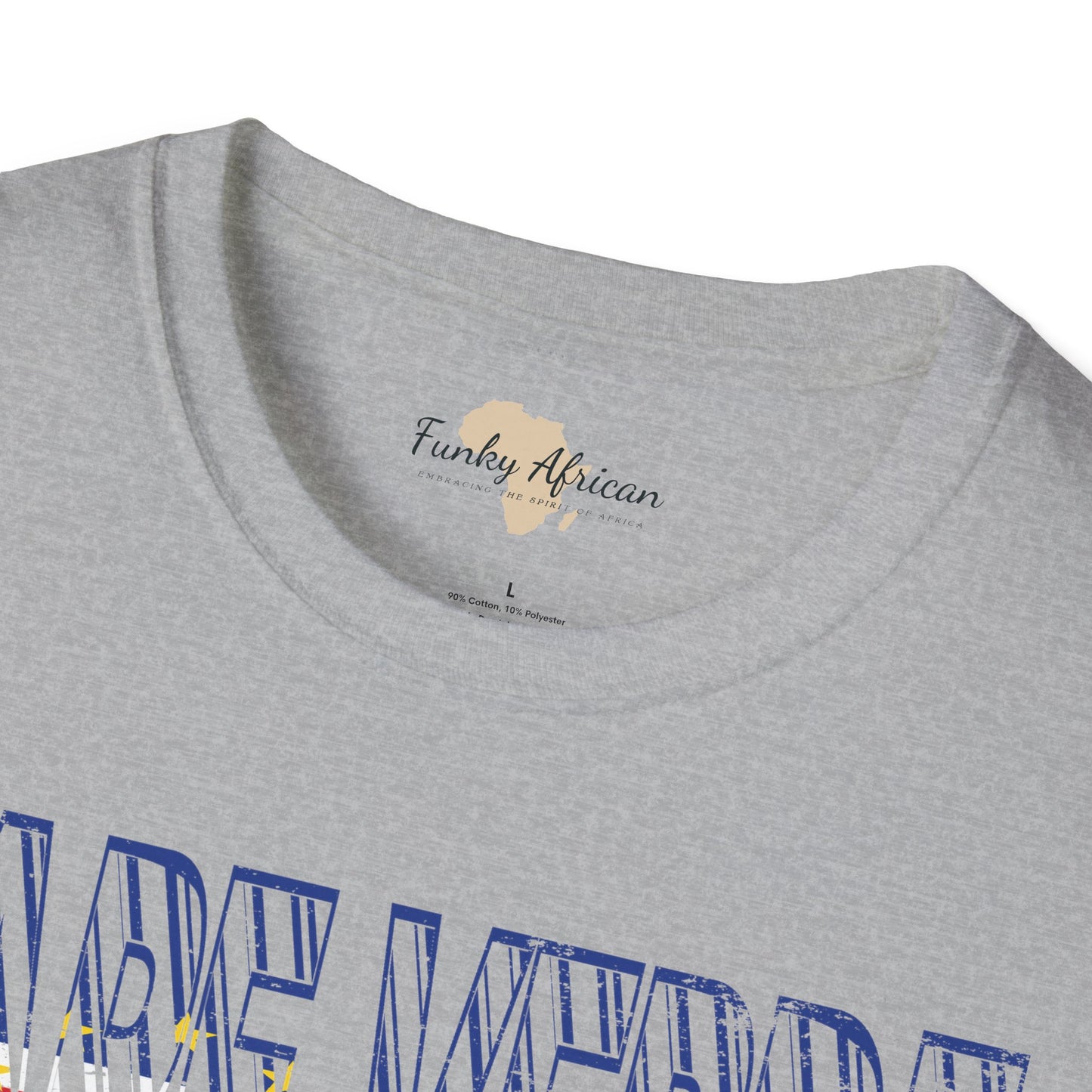 Cabo Verde text unisex softstyle tee