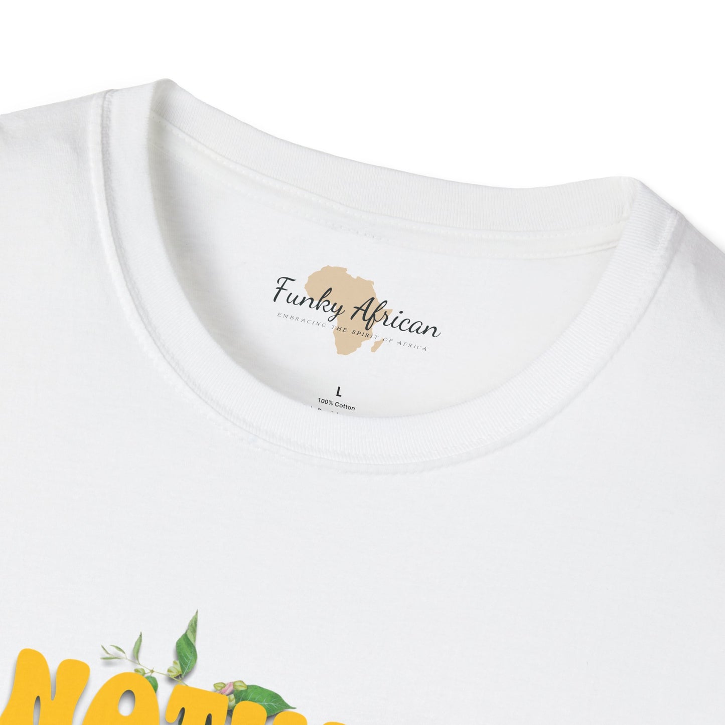 Nothing grows in a fake garden unisex tee