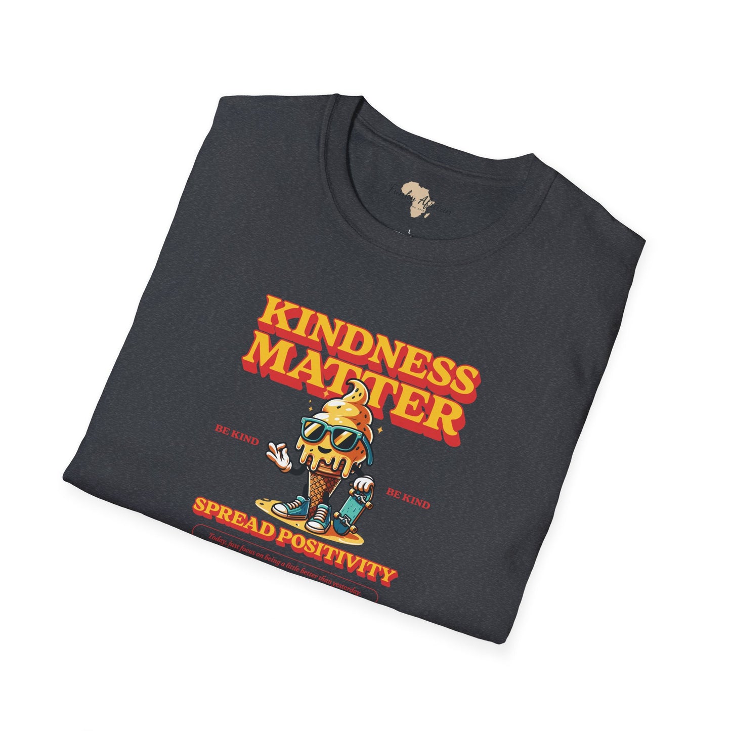 Kindness matter unisex softstyle tee Funky African